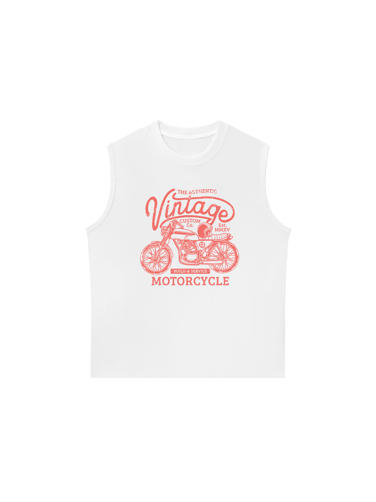 Áo Ba Lỗ Relaxed Fit The Authenic Motorcycle