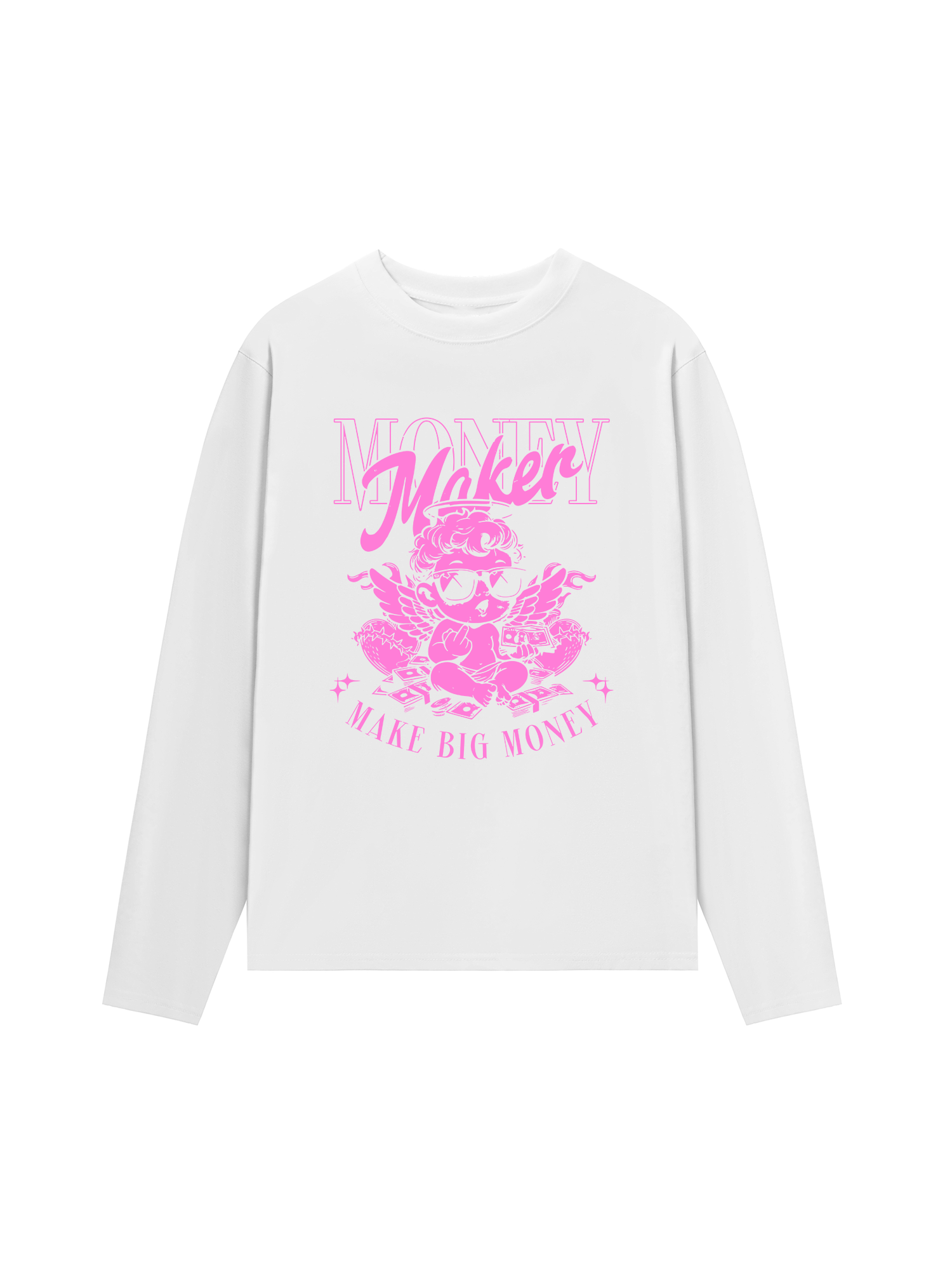 Áo Thun Dài Tay Money Maker Make Big
