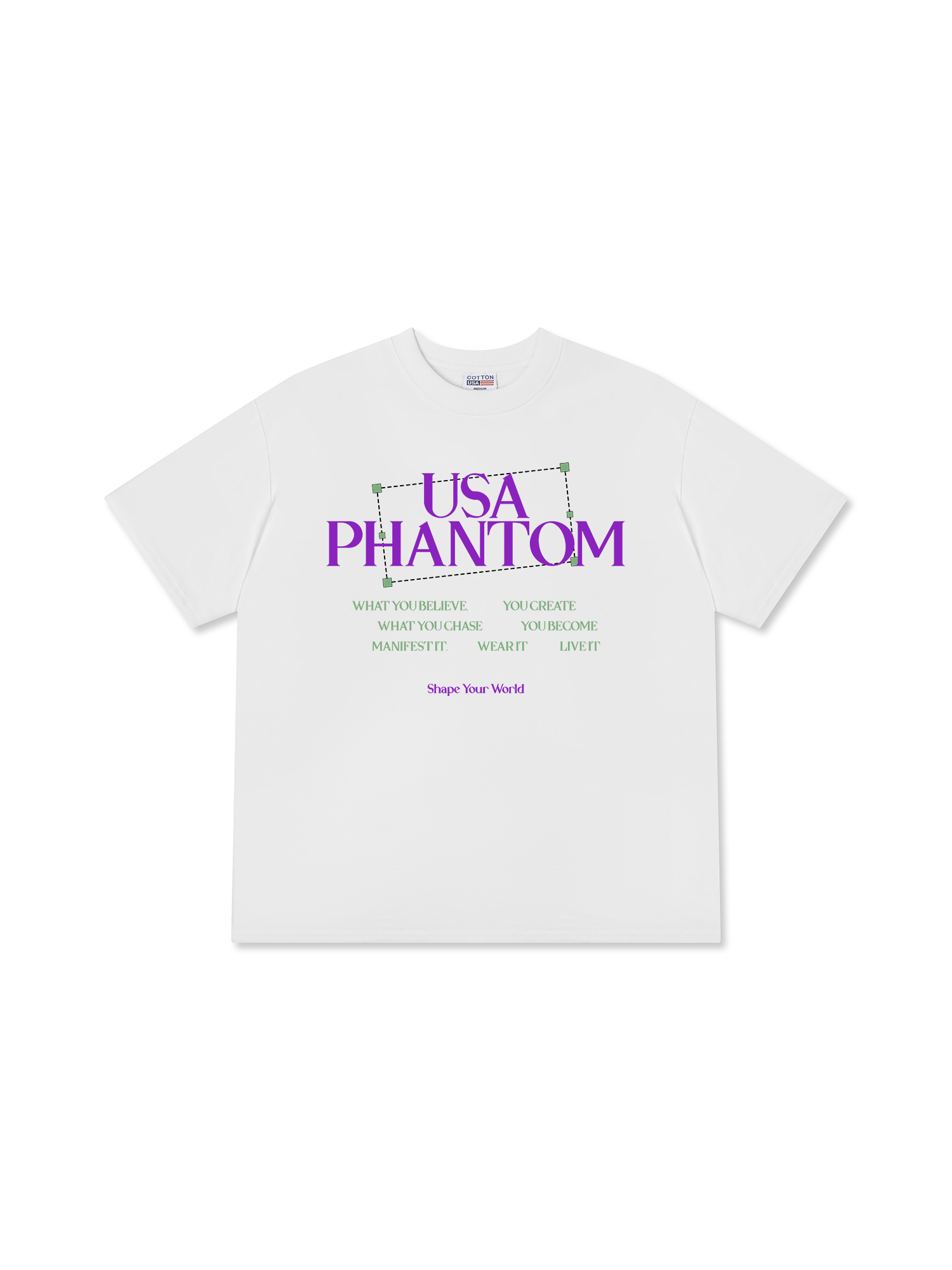 Áo Thun Relaxed Fit USA Phantom Chase