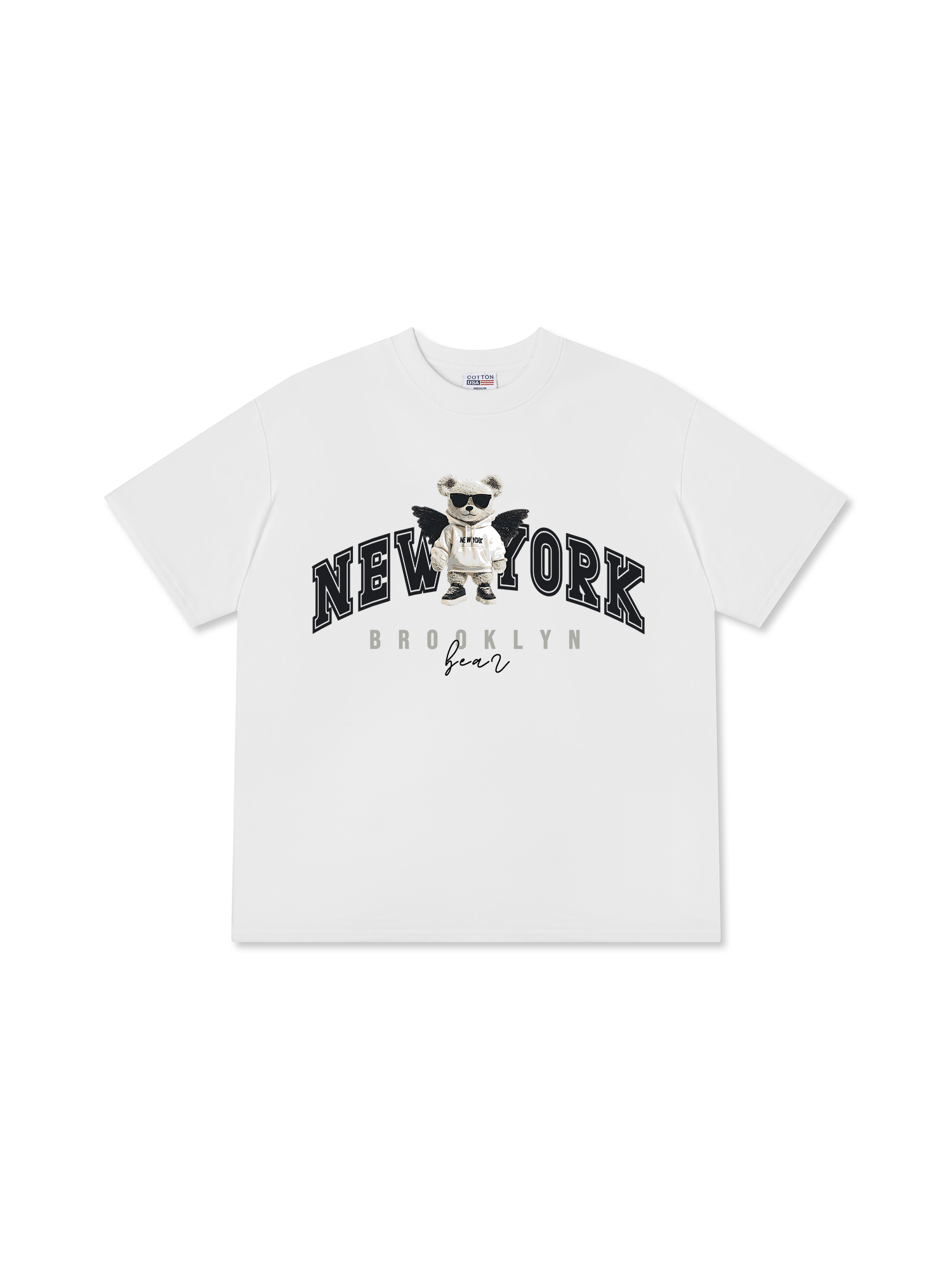 Áo Thun Relaxed Fit City New York Bear