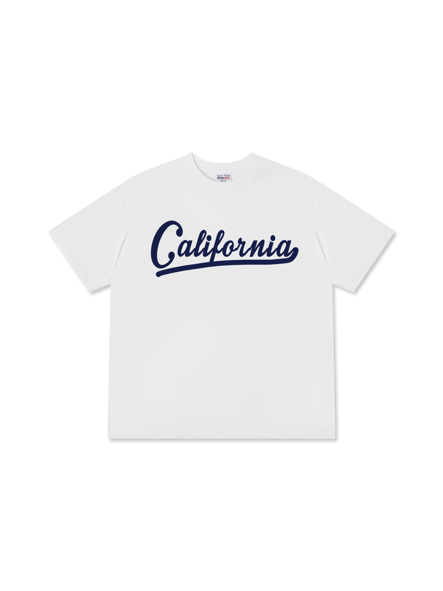 Áo Thun Relaxed Fit USA Califorinia Blue