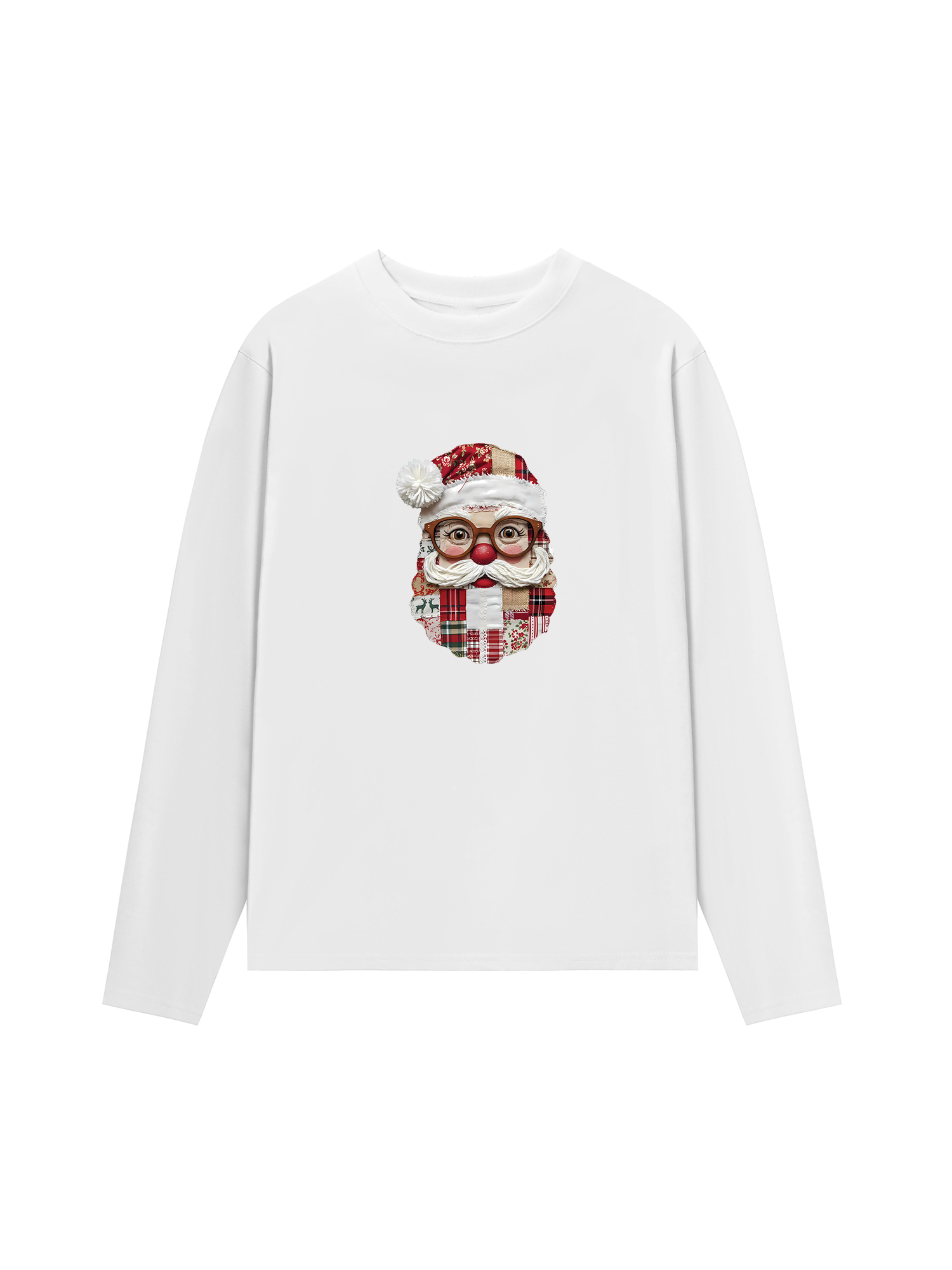 Áo Thun Dài Tay Santa Retro Vibes