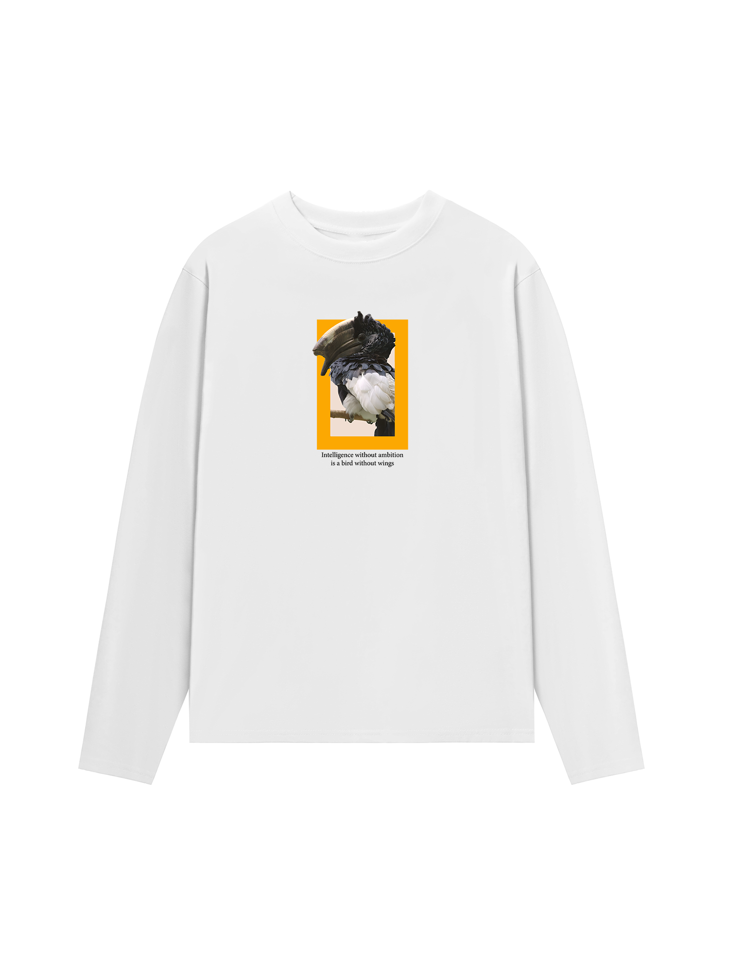 Áo Thun Dài Tay Wild Life Intelligence With Ambition