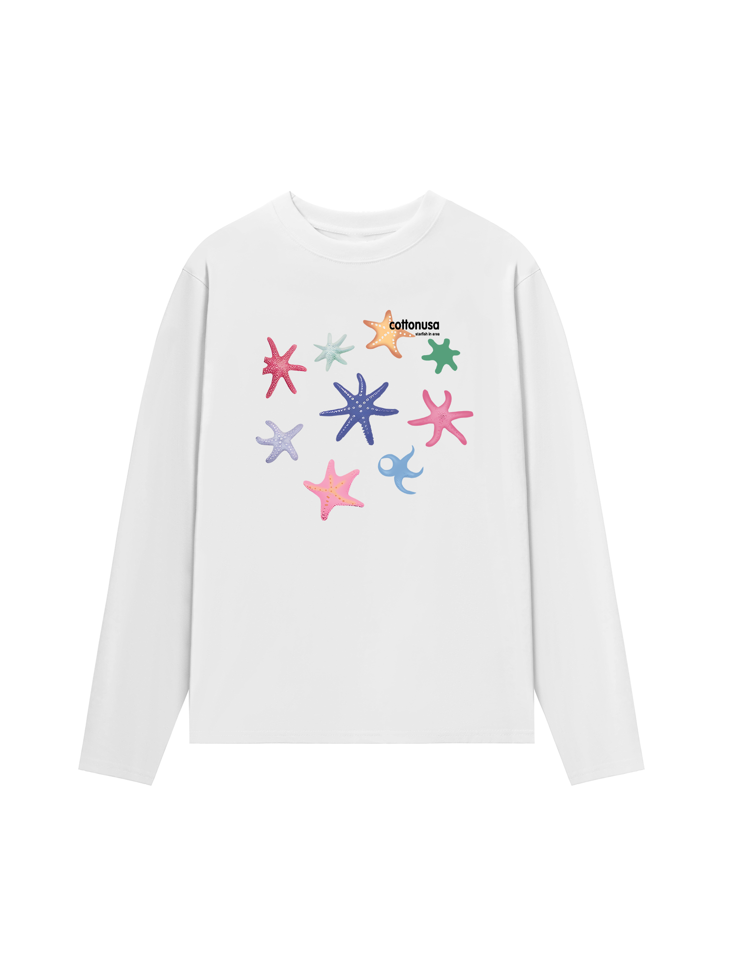 Áo Thun Dài Tay Tropical Star Fish