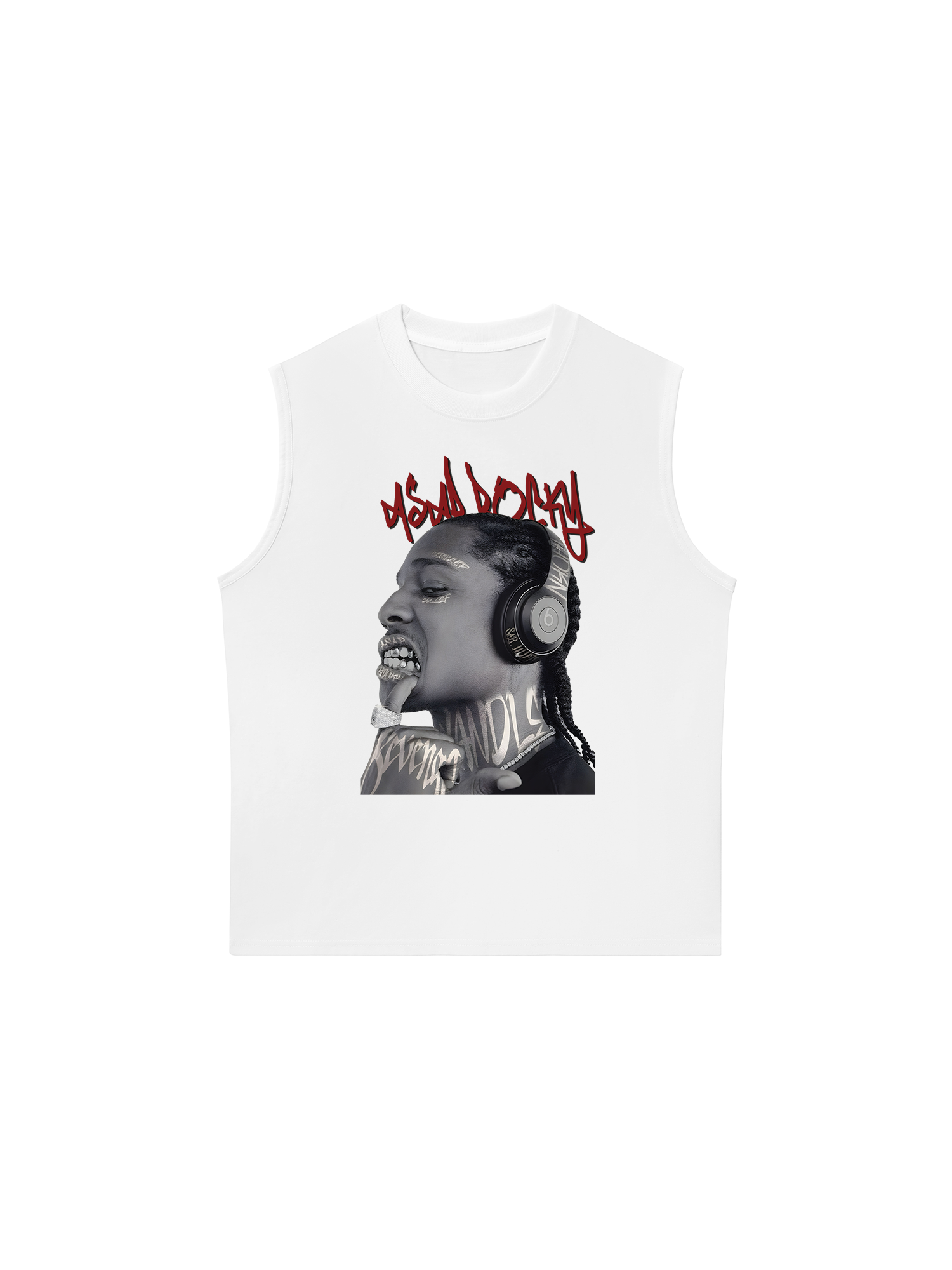 Áo Ba Lỗ Relaxed Fit A$AP Rocky Graphic