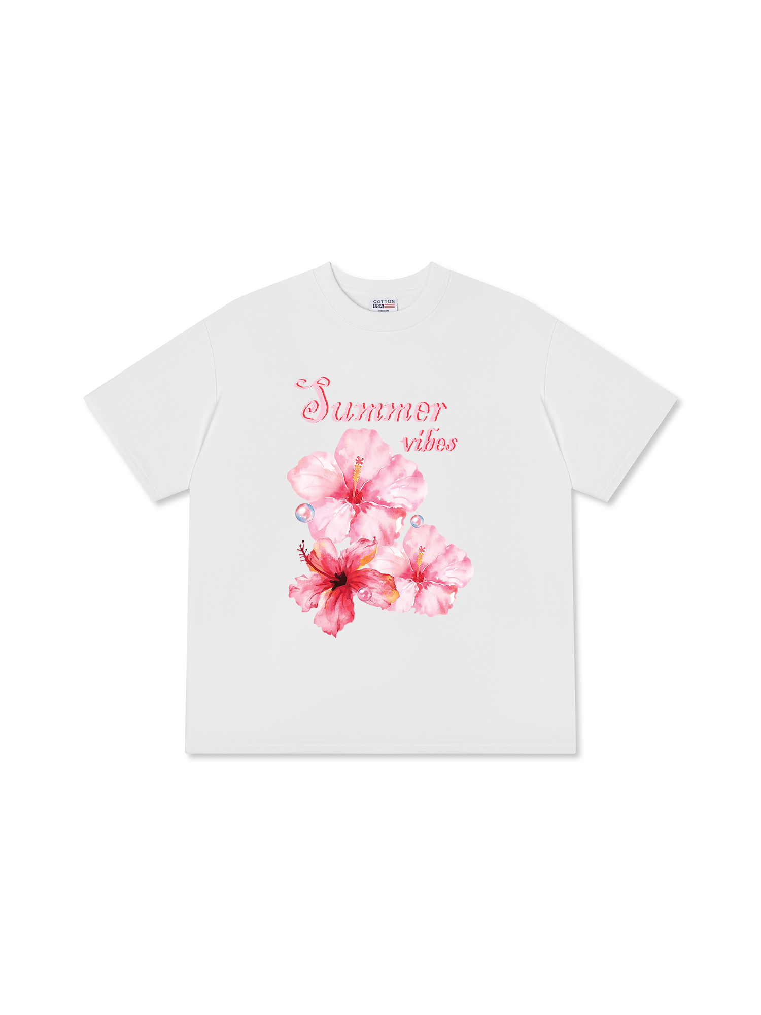 Áo Thun Relaxed Fit Tropical Summer Vibes