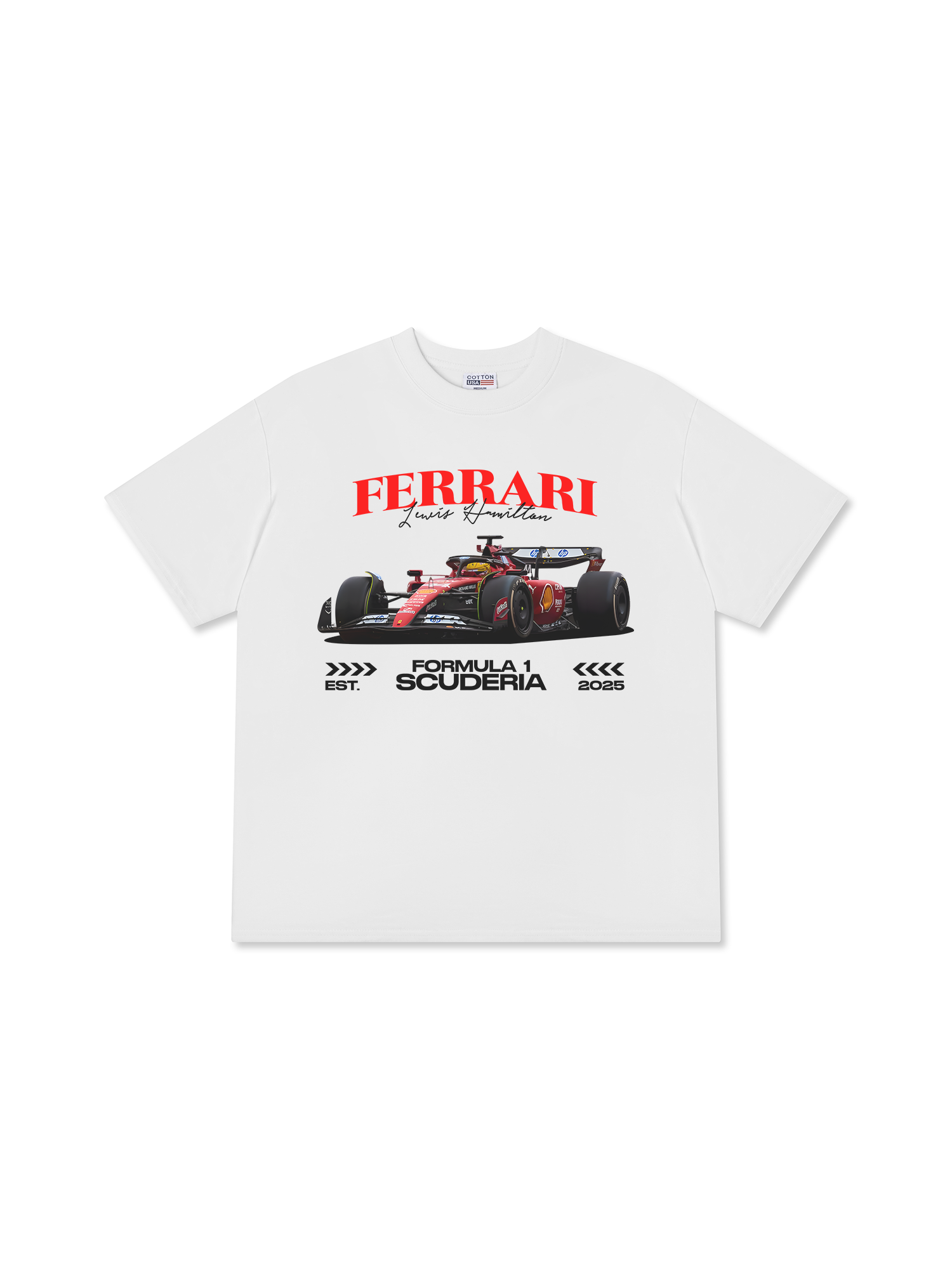 Áo Thun Relaxed Fit Ferrari Formula 1 Scuderia