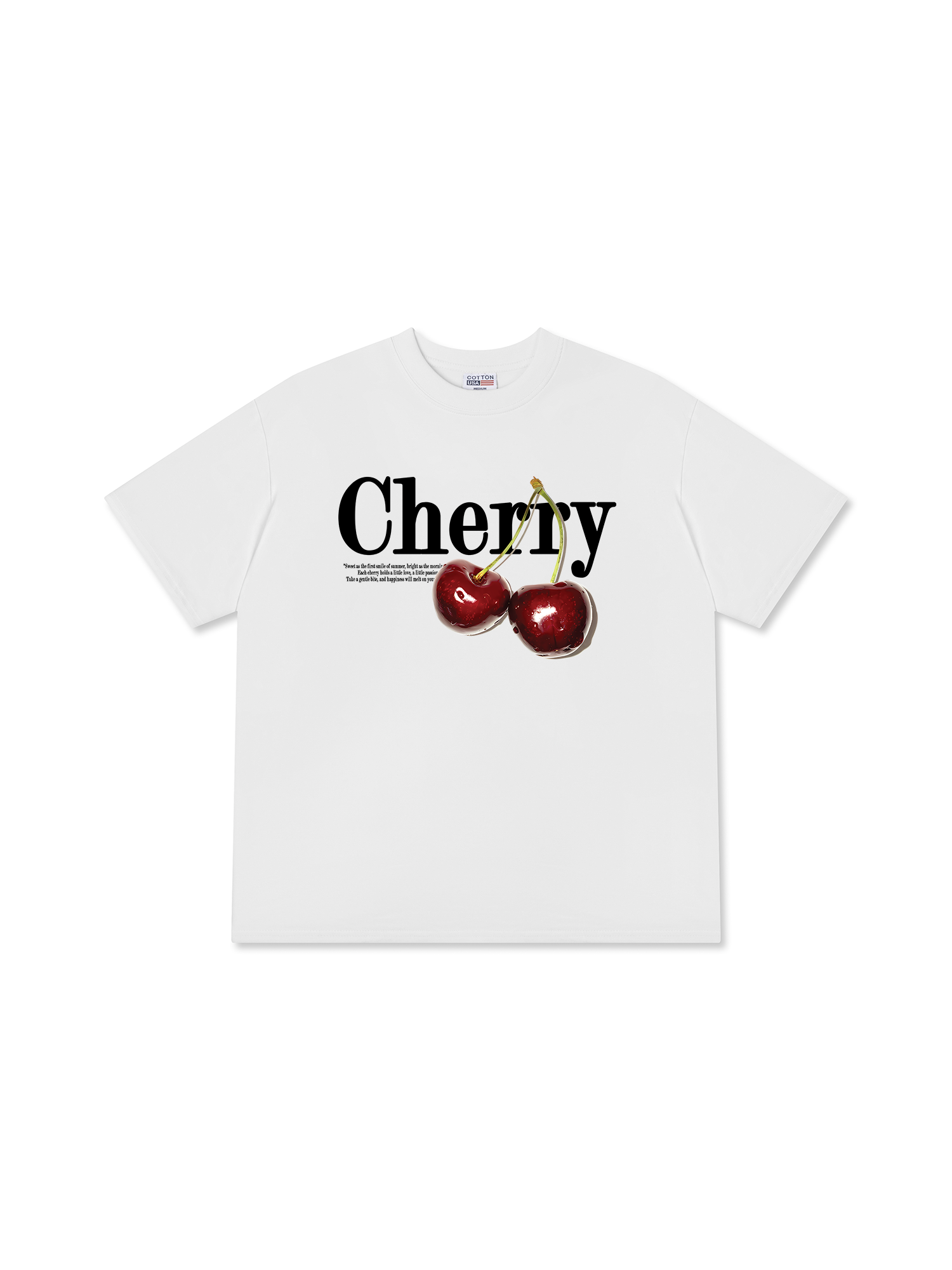 Áo Thun Relaxed Fit Cherry Fresh