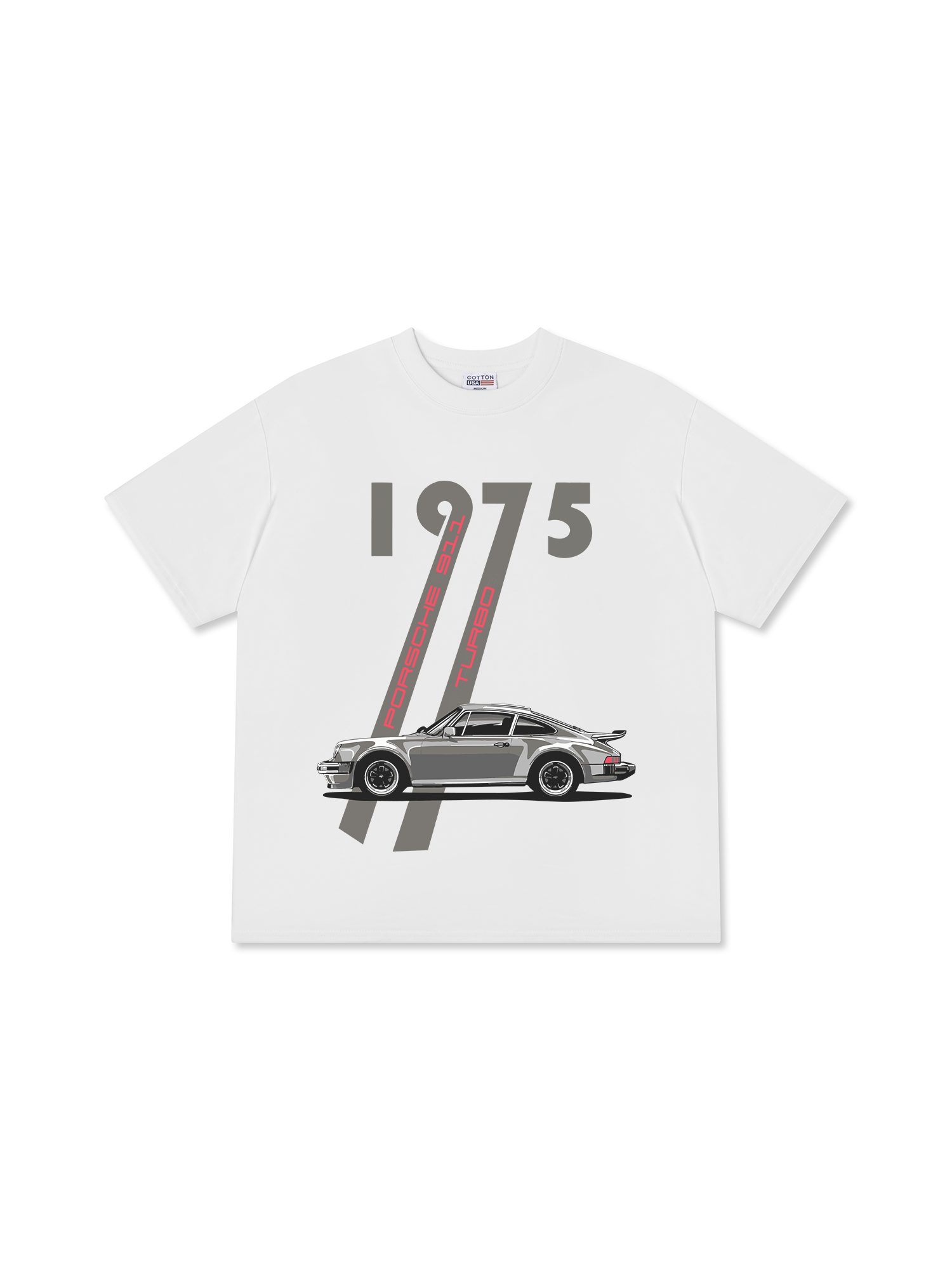 Áo Thun Relaxed Fit Porsche 911 Turbo 1975