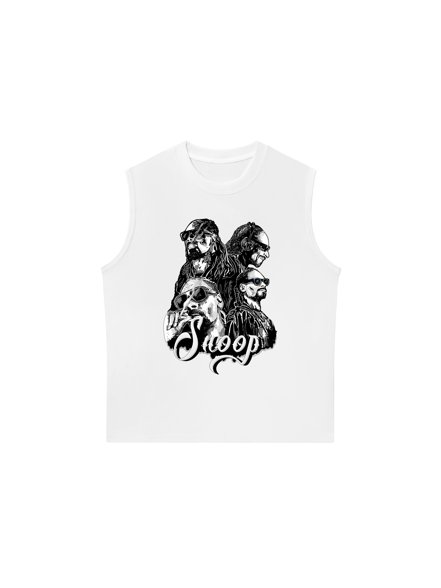 Áo Ba Lỗ Relaxed Fit Snoop Dog Graphic
