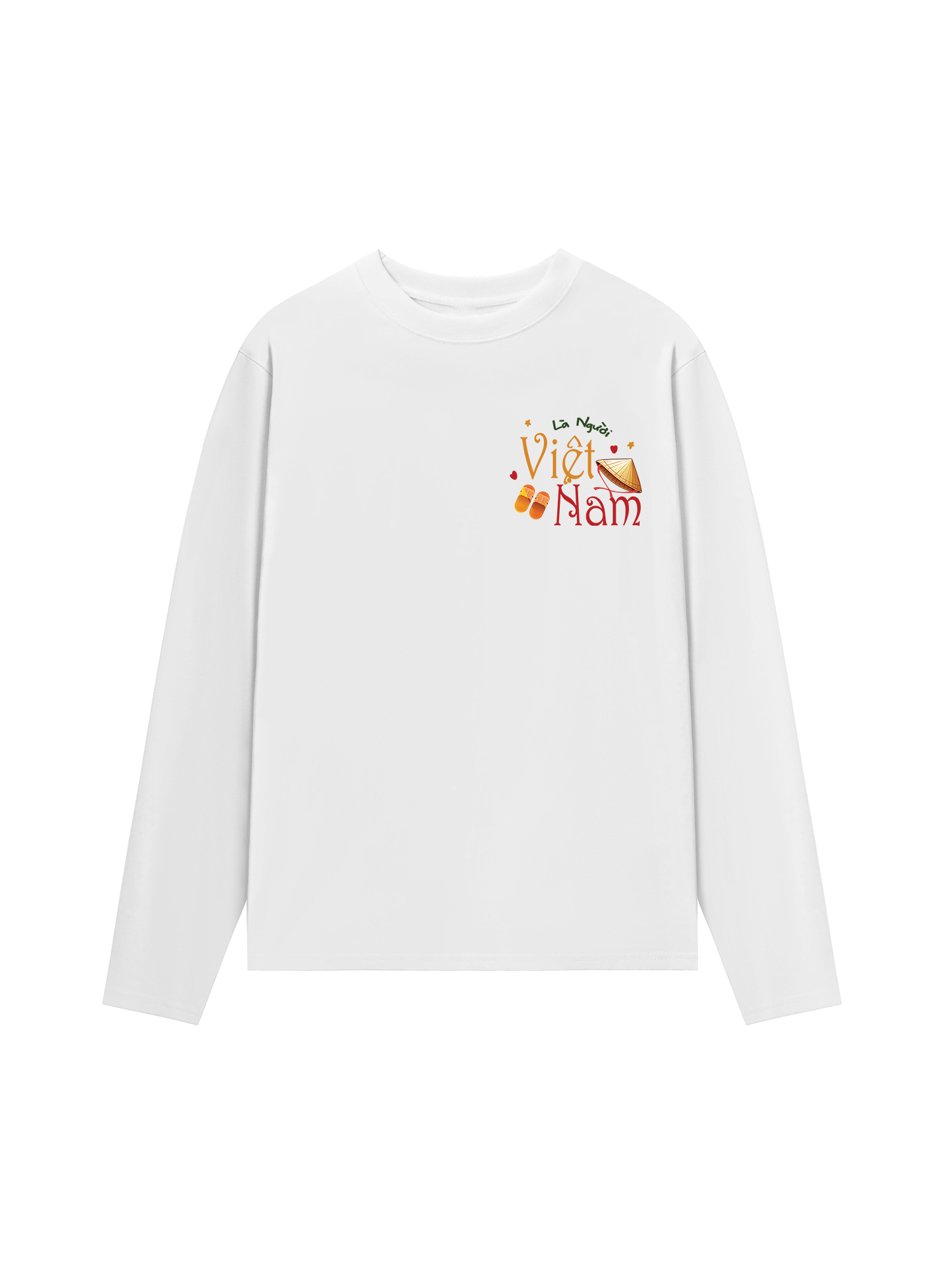 Áo Thun Dài Tay Là Người Việt Nam