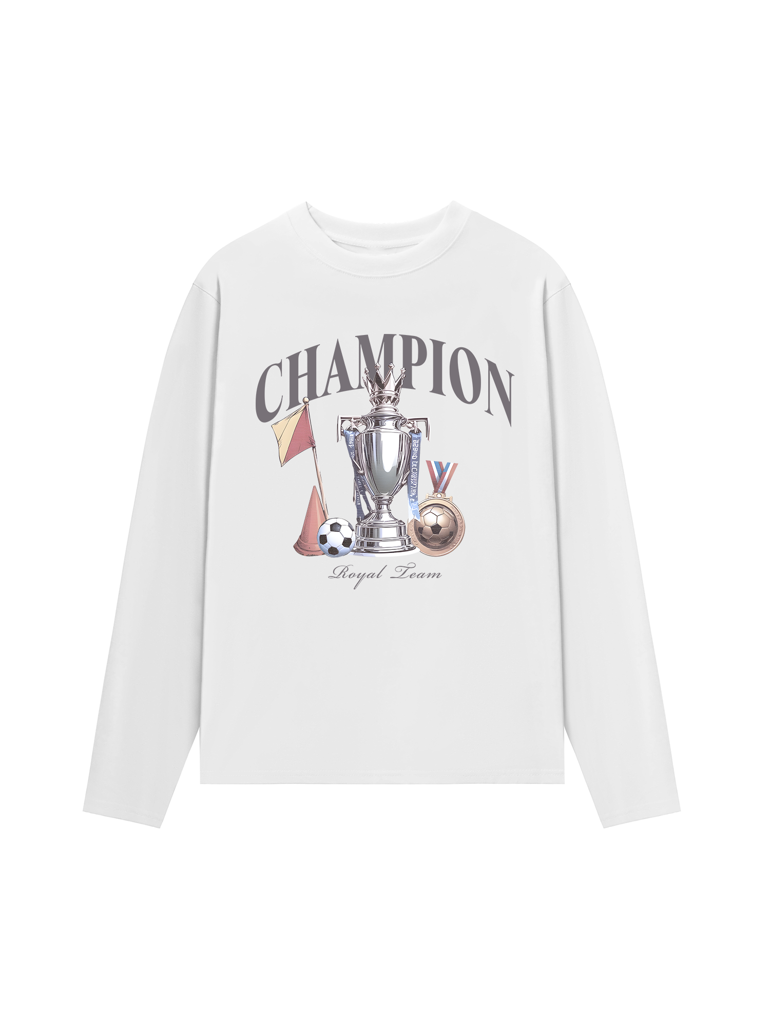 Áo Thun Dài Tay Champions Royal Team