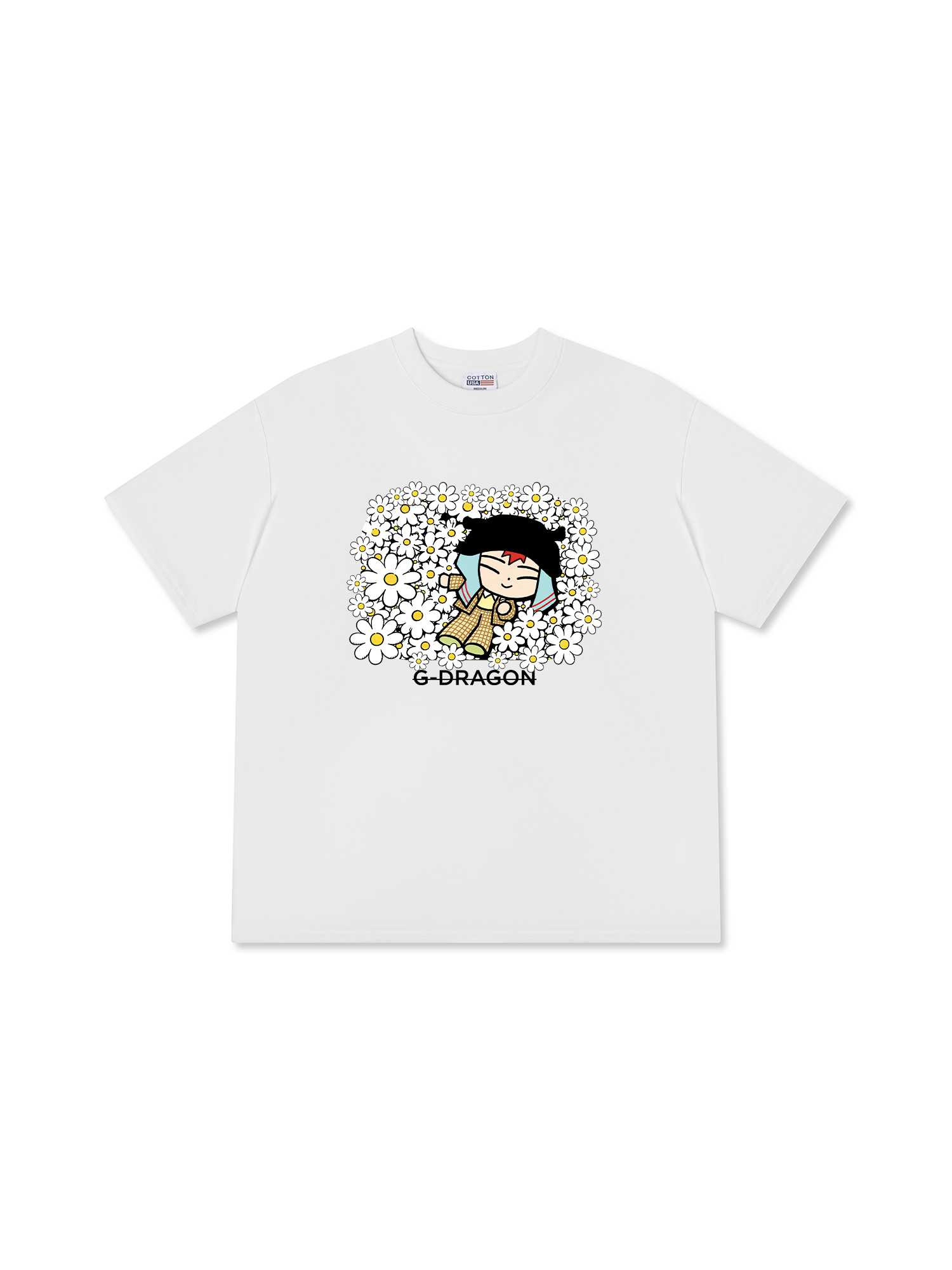 Áo Thun Relaxed Fit GD Daisy Flower