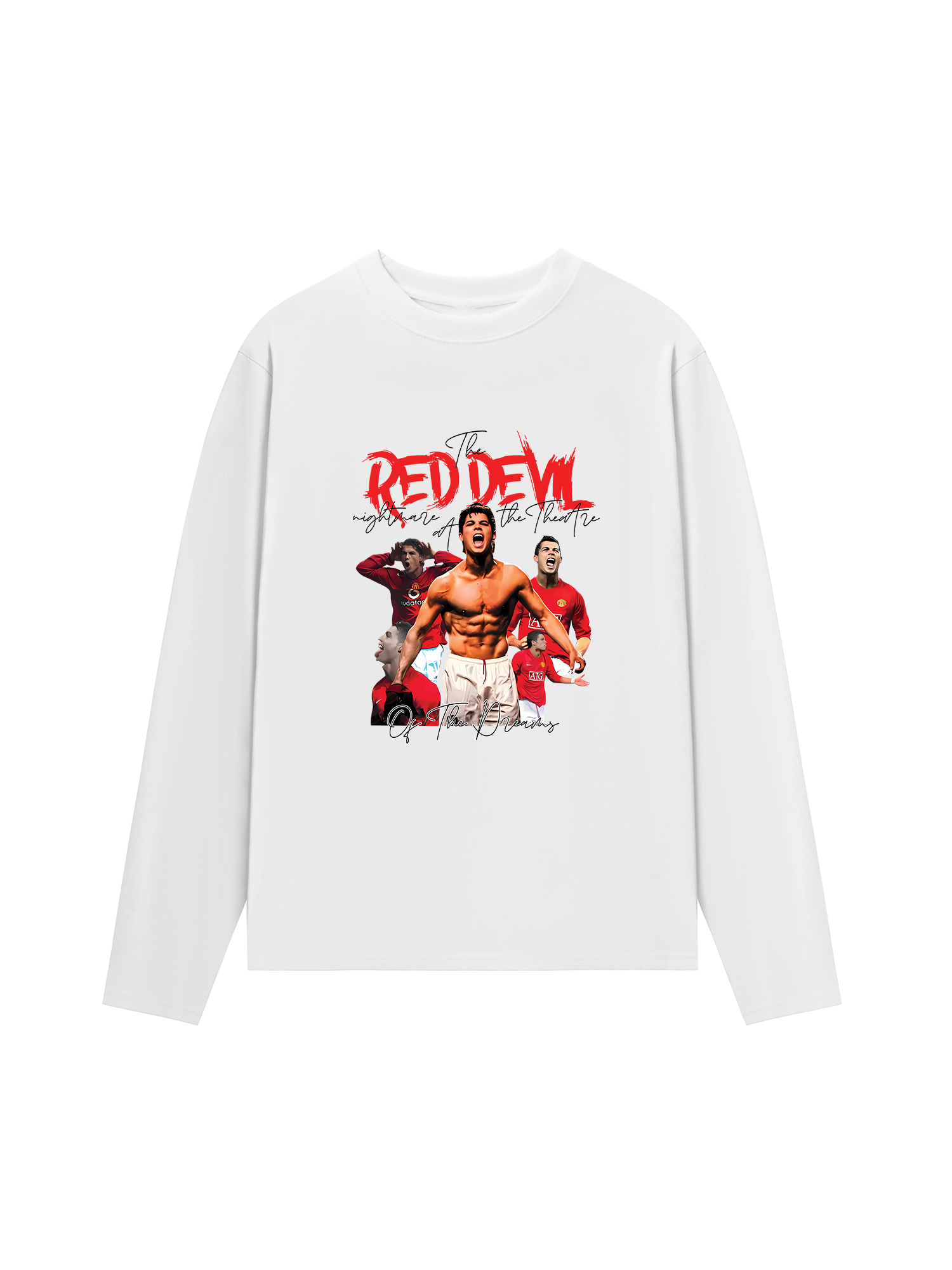 Áo Thun Dài Tay Manchester United Red Devils CR7