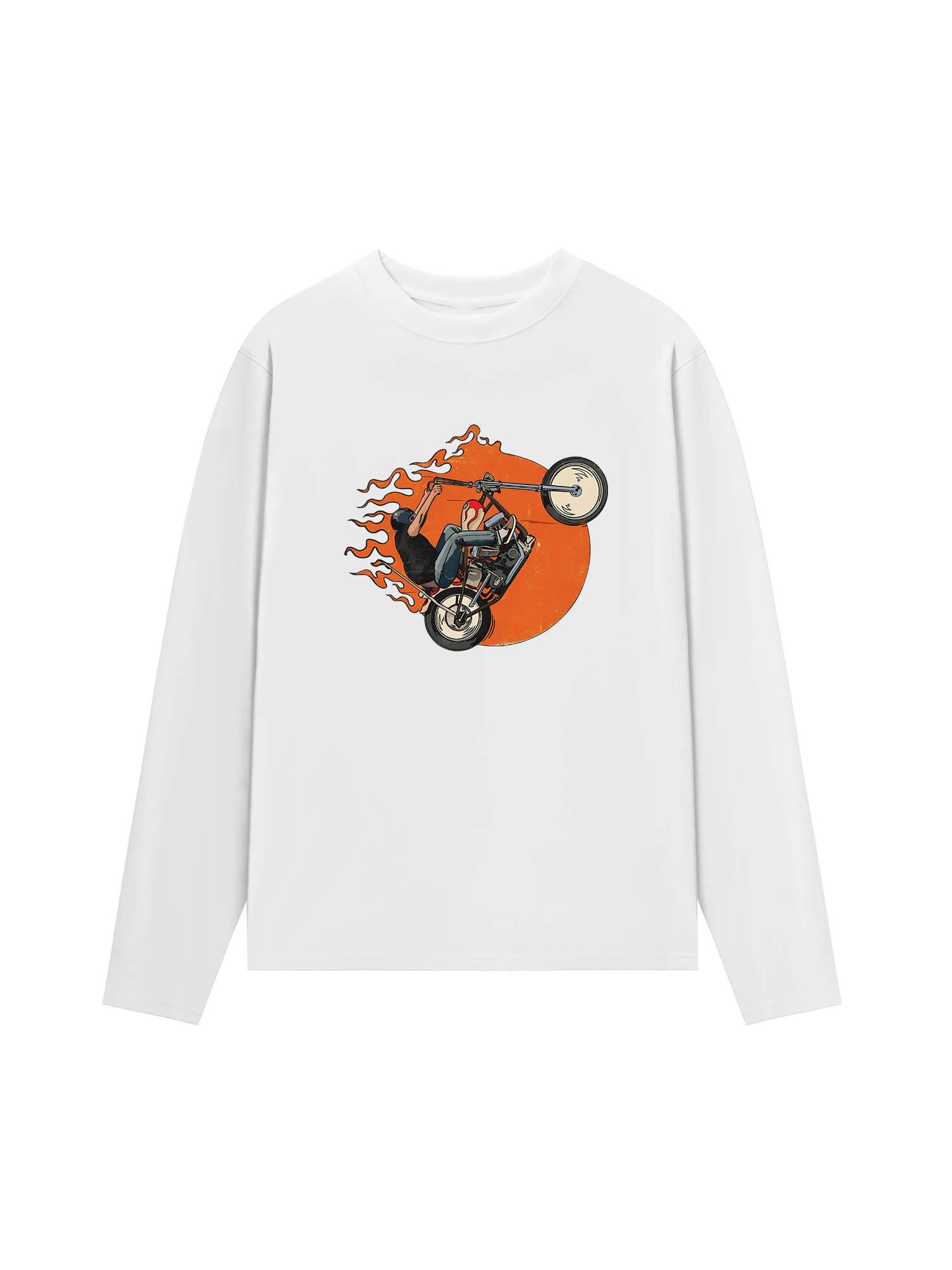 Áo Thun Dài Tay Born To Ride
