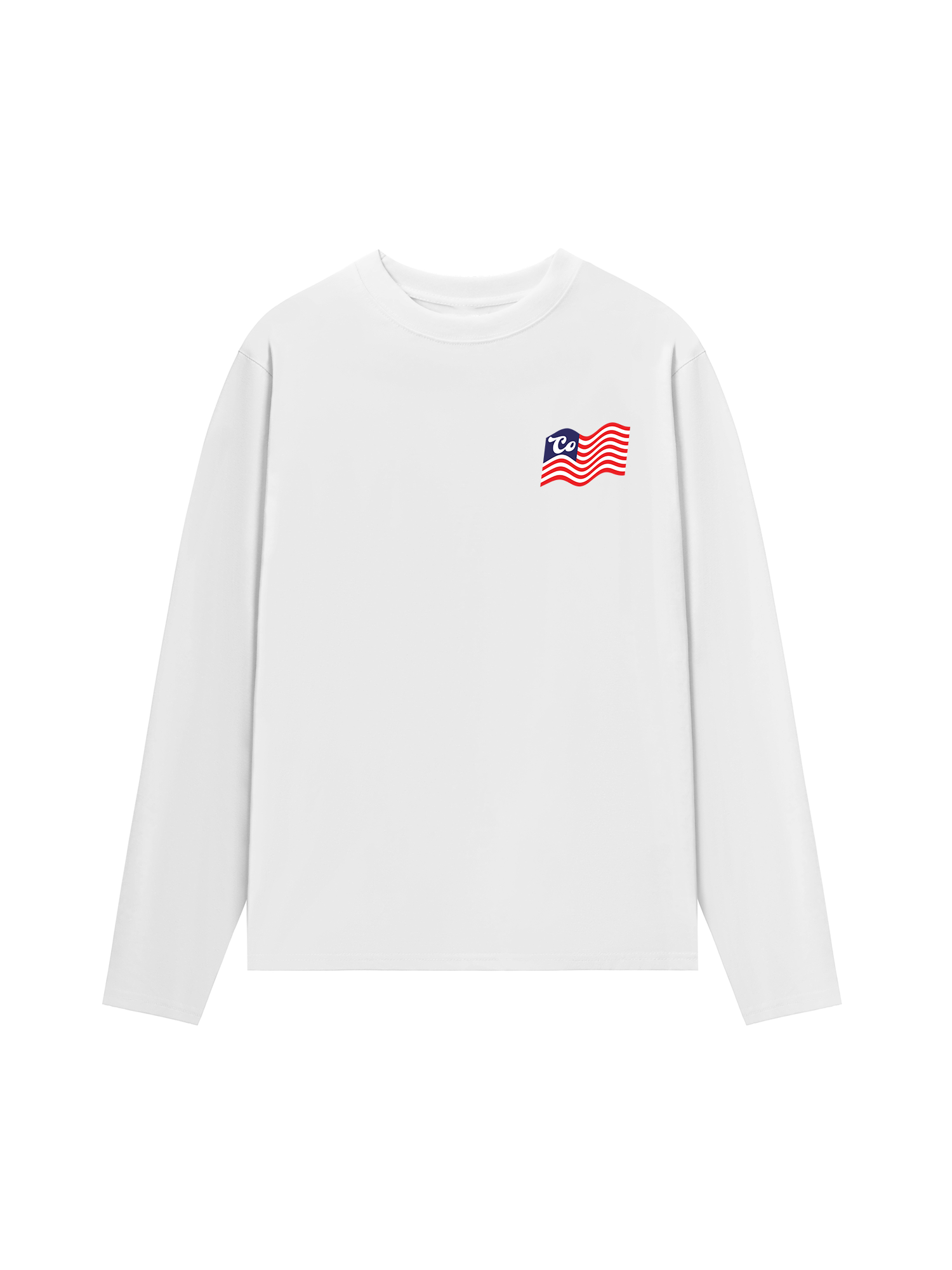 Áo Thun Dài Tay USA Cotton USA Flag