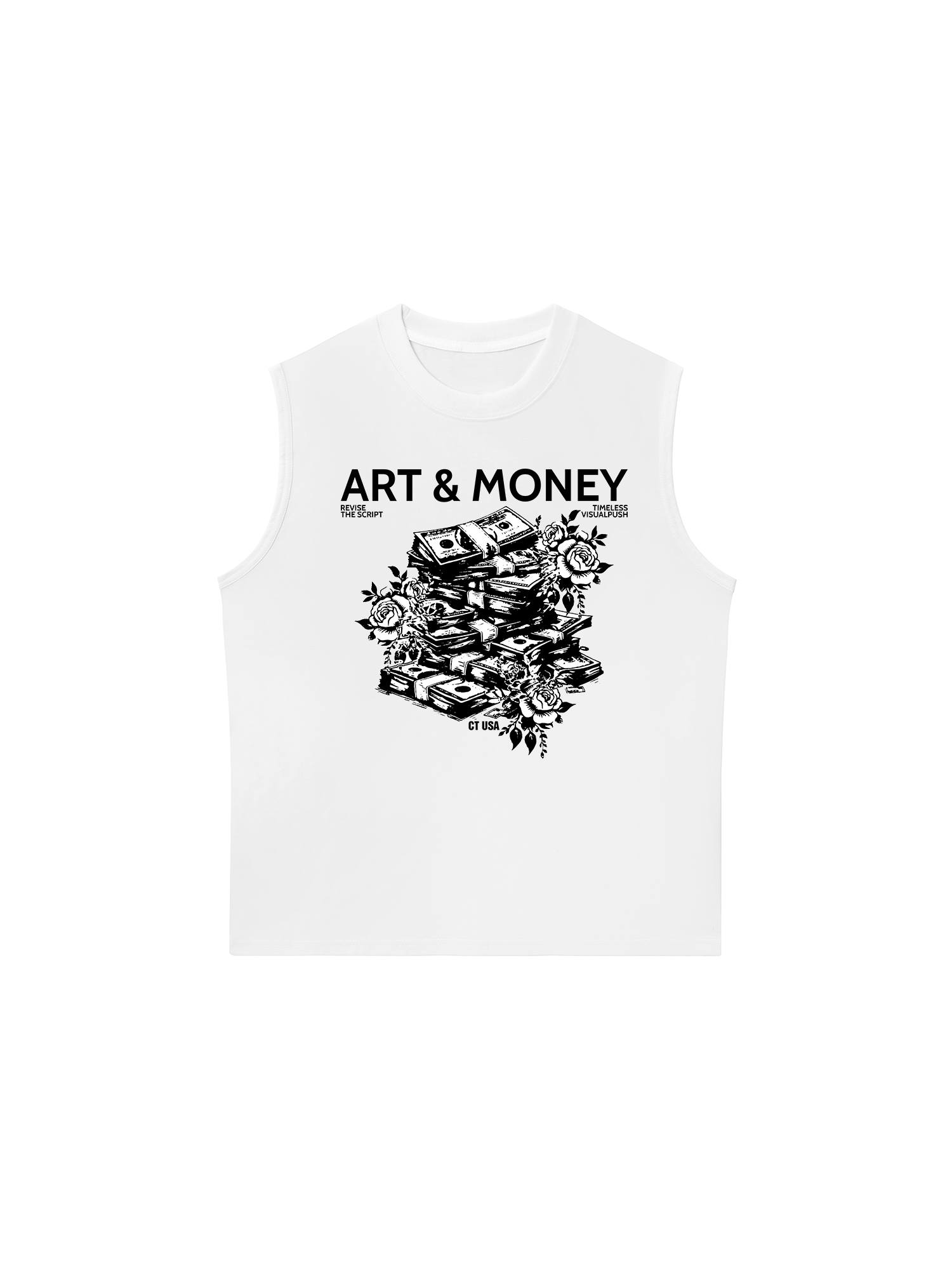 Áo Ba Lỗ Relaxed Fit Art & Money