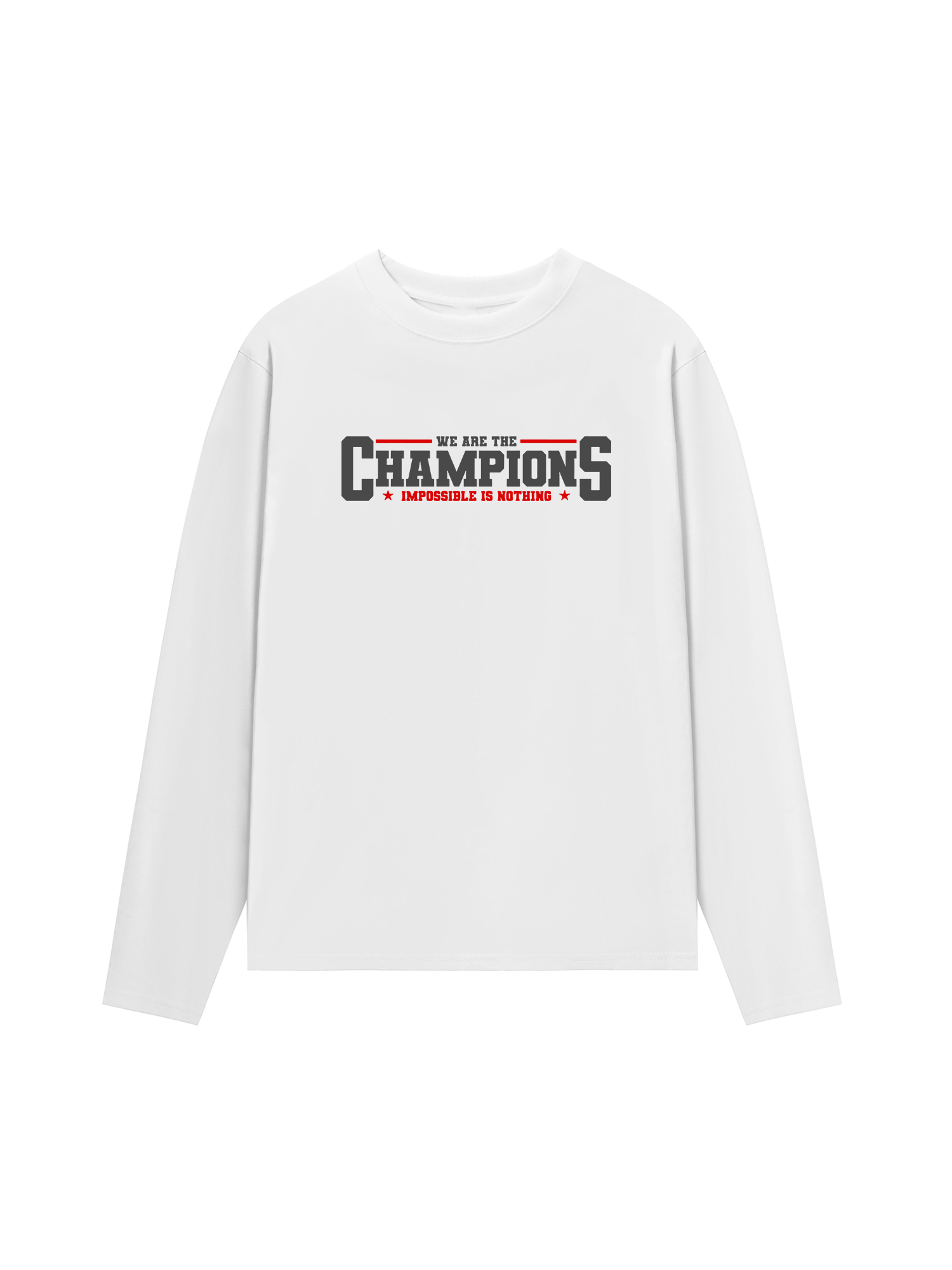 Áo Thun Dài Tay Champions Impossible Is Nothing