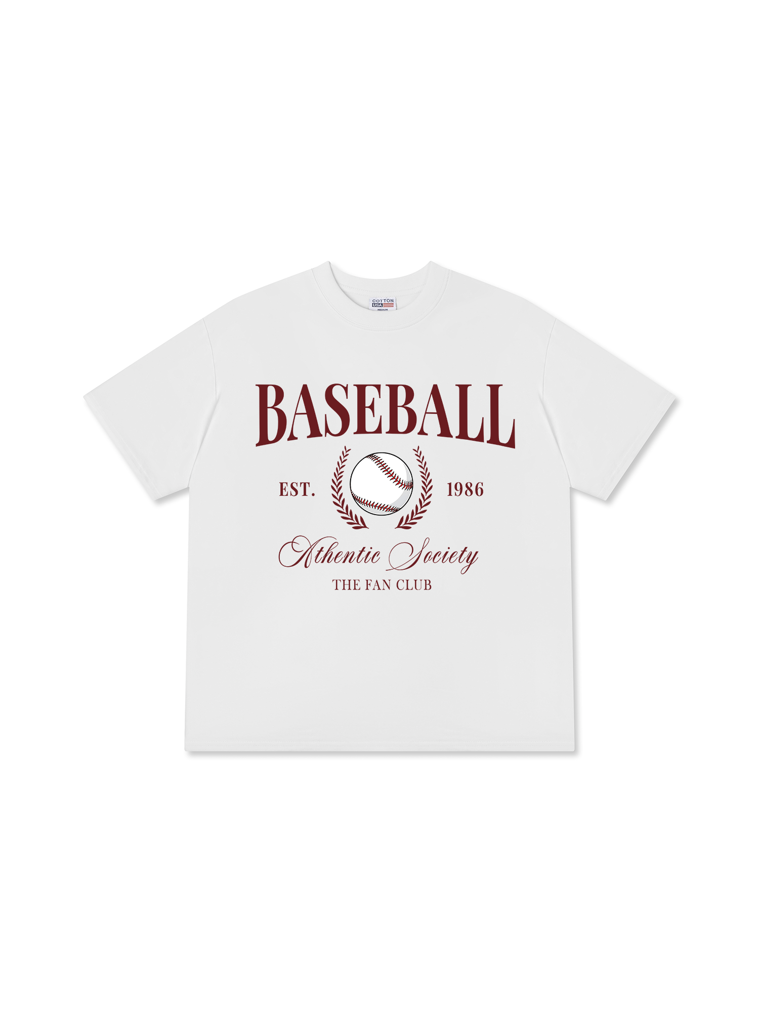 Áo Thun Relaxed Fit Baseball Fan Club