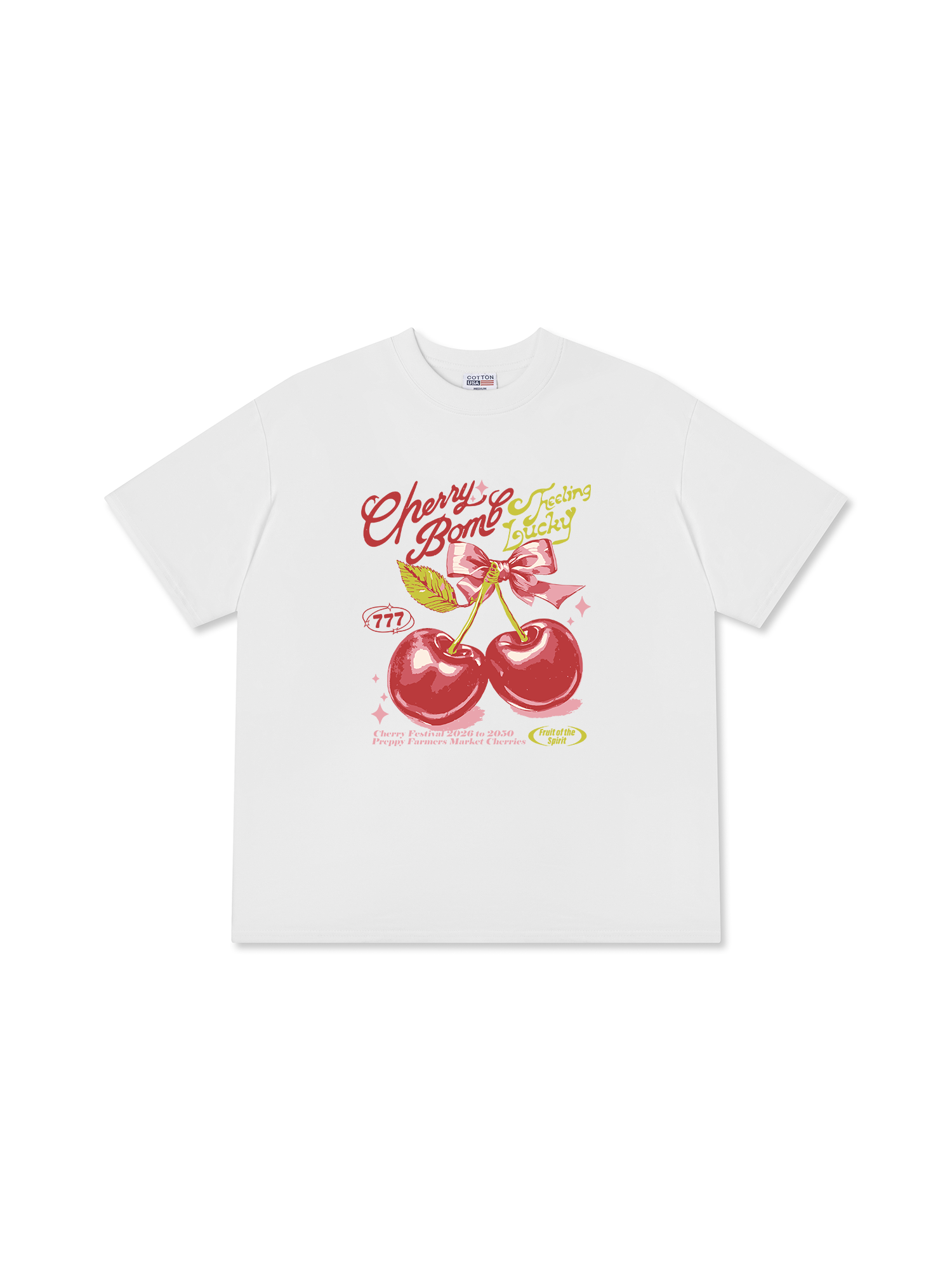 Áo Thun Relaxed Fit Tropical Cherry Fruit of the Spirit