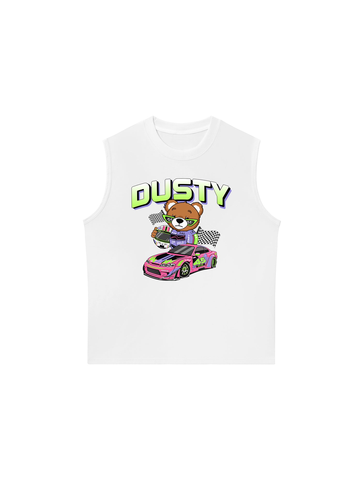 Áo Ba Lỗ Relaxed Fit Dusty Gangz