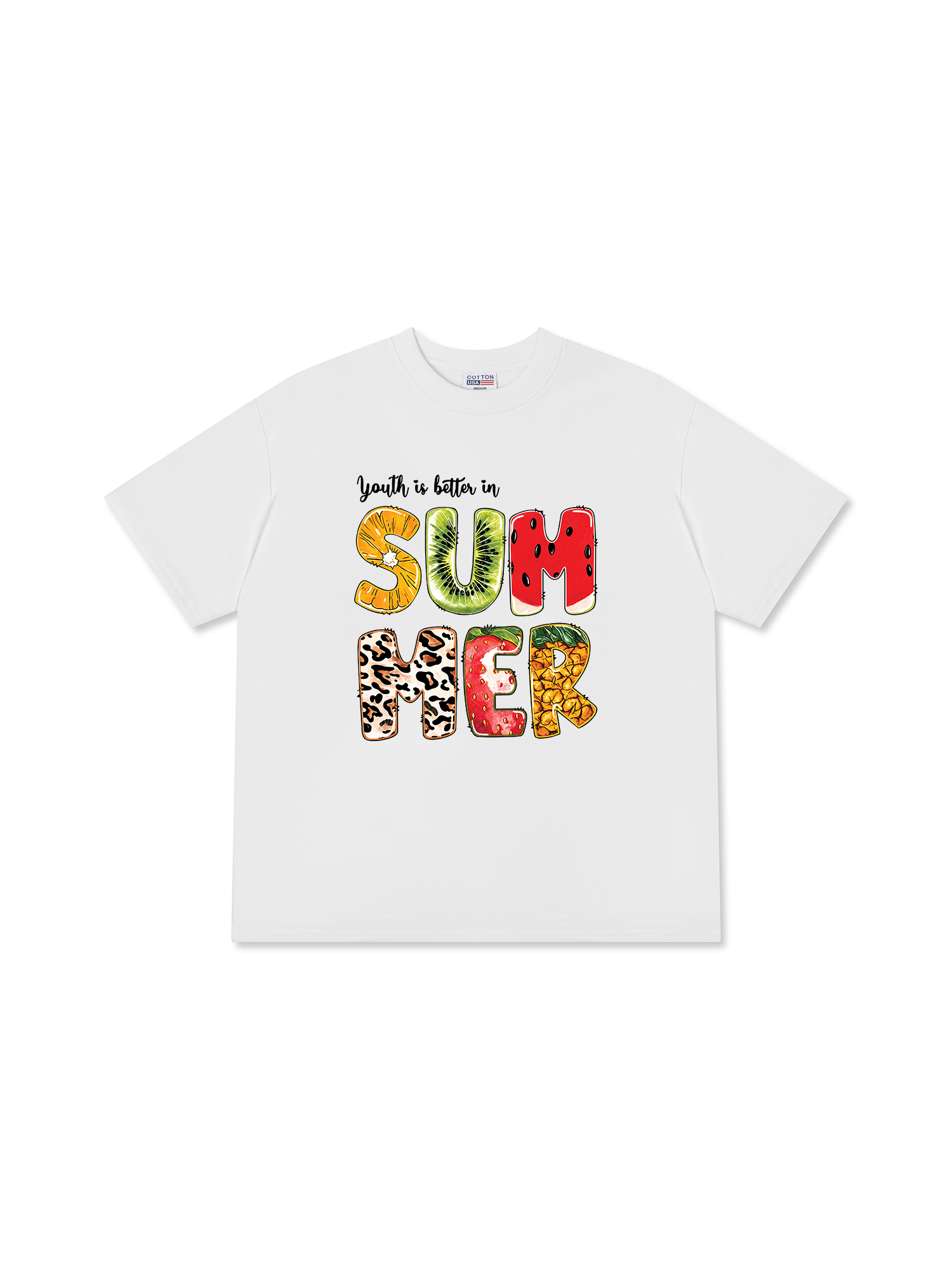 Áo Thun Relaxed Fit Tropical Youth Is Beter In Summer