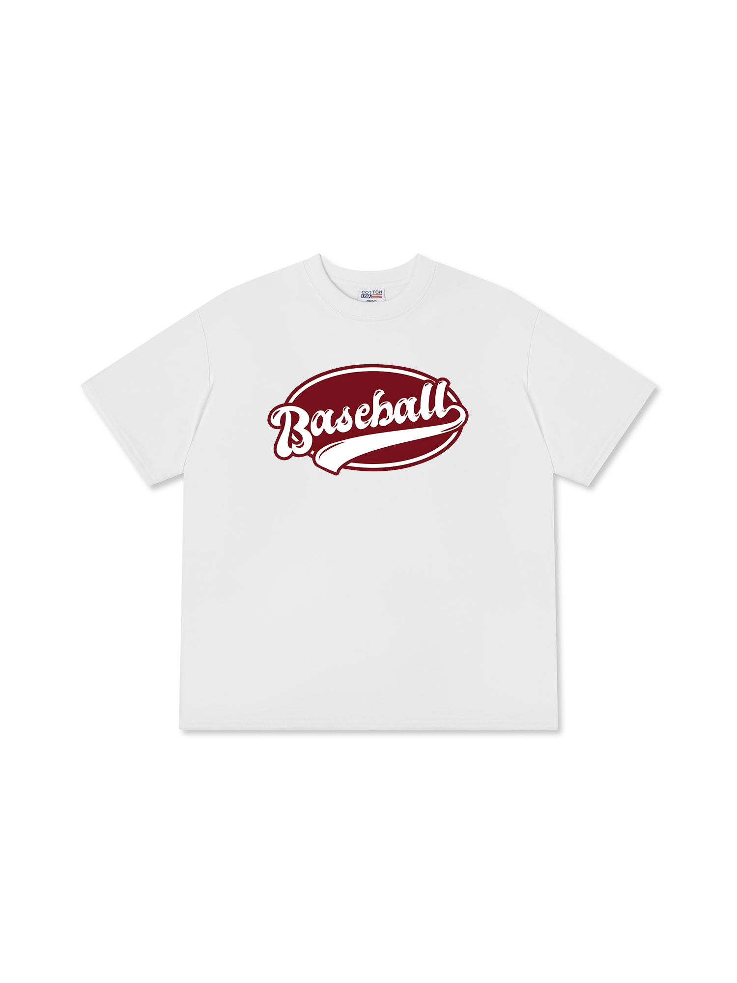 Áo Thun Relaxed Fit Baseball Retro