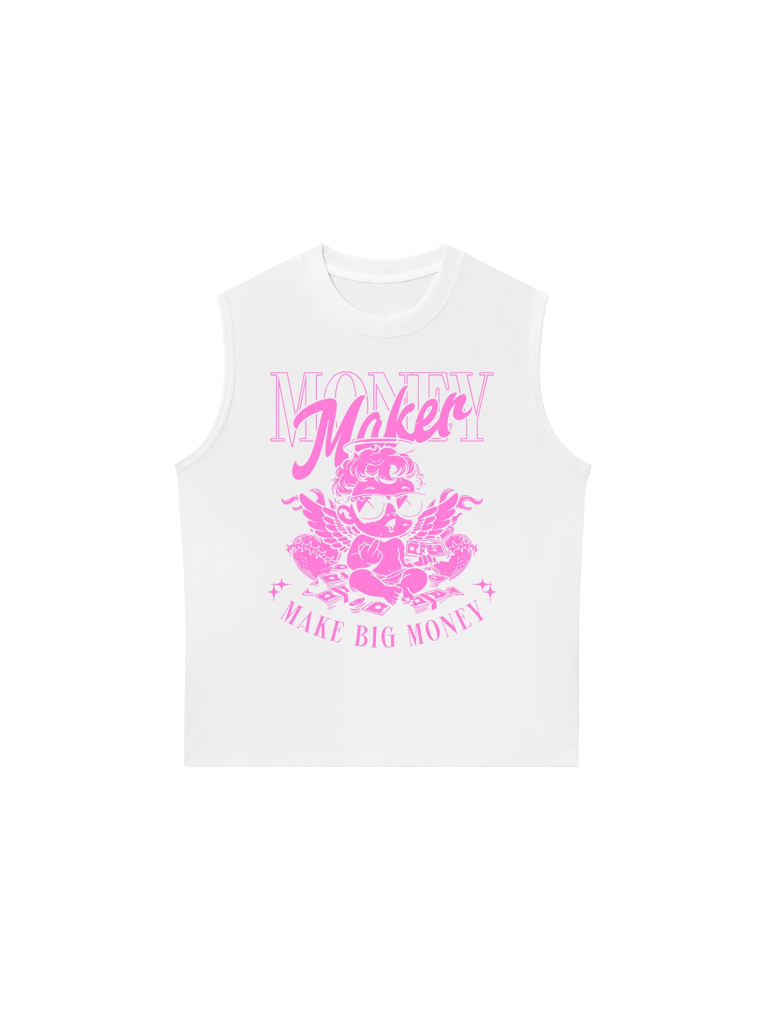 Áo Ba Lỗ Relaxed Fit Money Maker Make Big