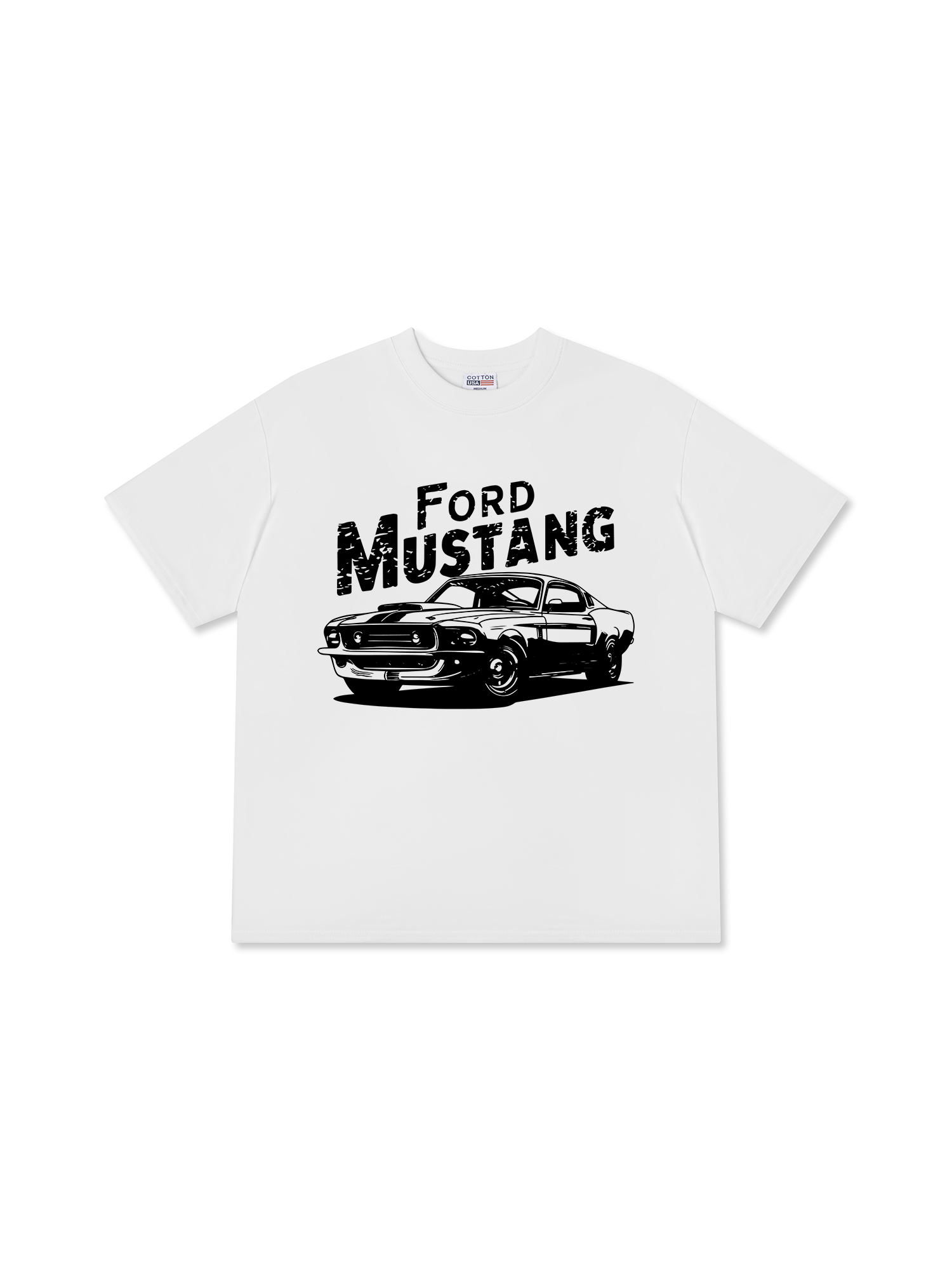 Áo Thun Relaxed Fit Midnight Charger The Legend Never Dies