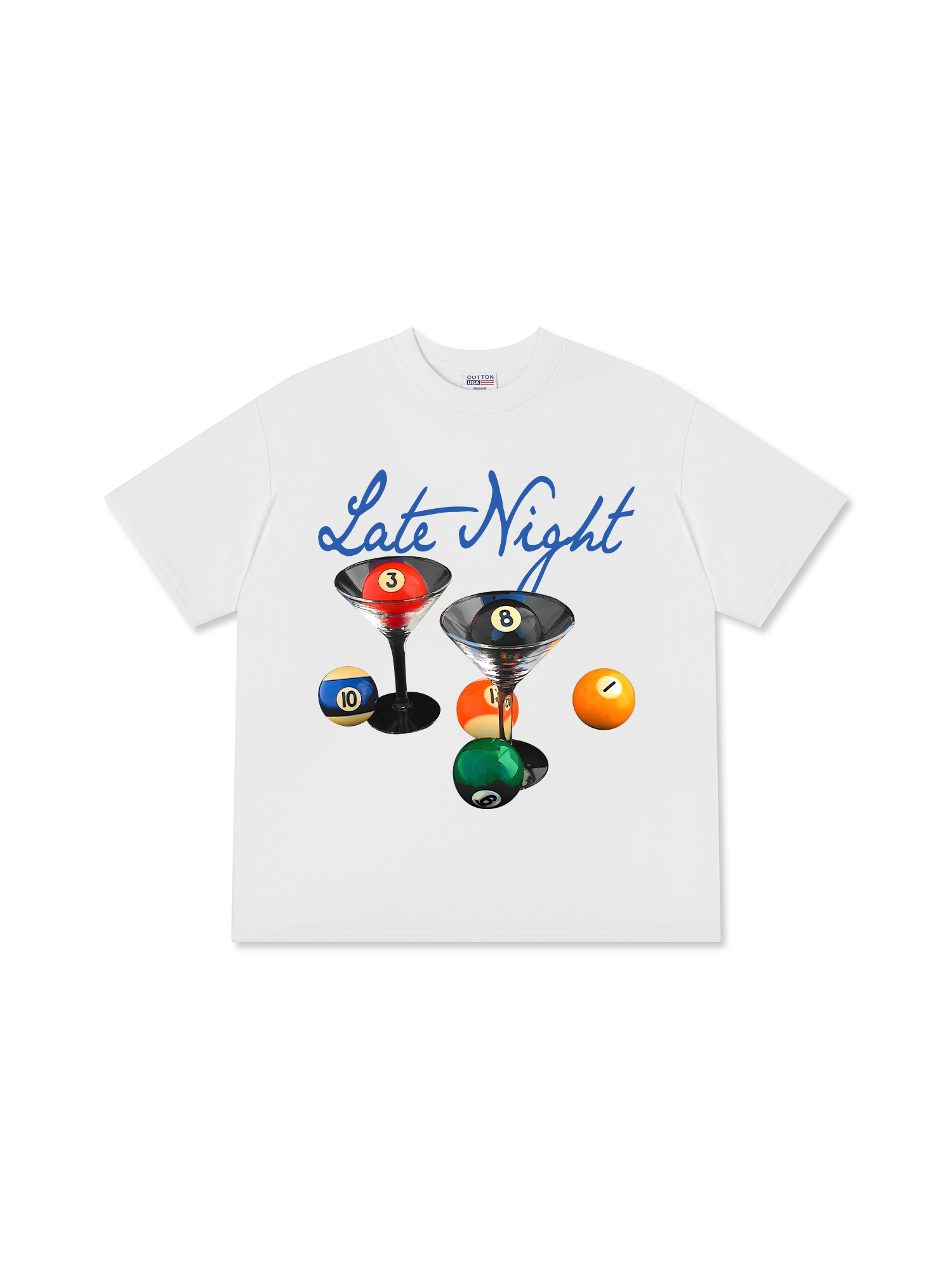 Áo Thun Relaxed Fit Billiards Late Night