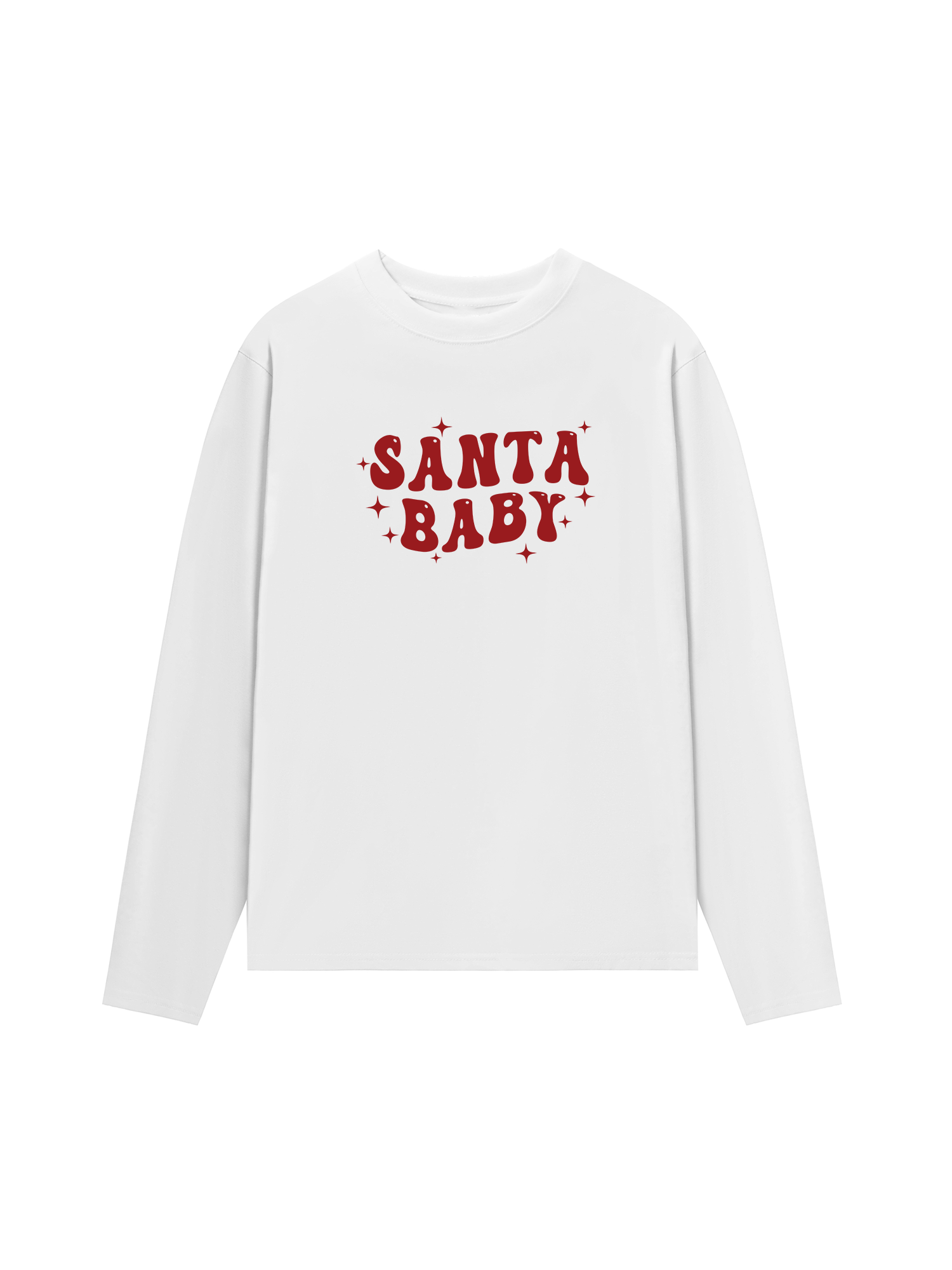 Áo Thun Dài Tay Santa Baby