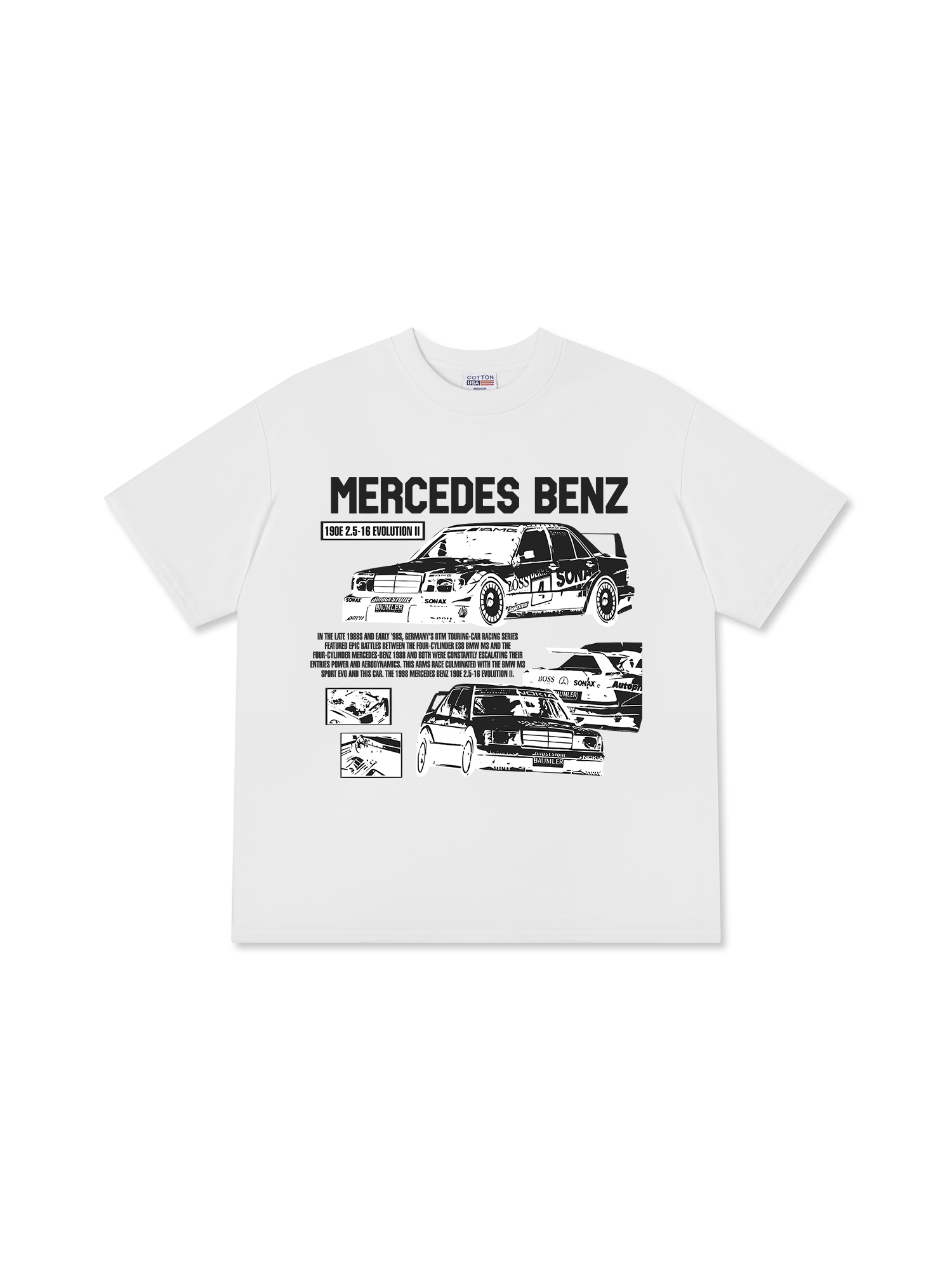 Áo Thun Relaxed Fit Mercedes Evolution II