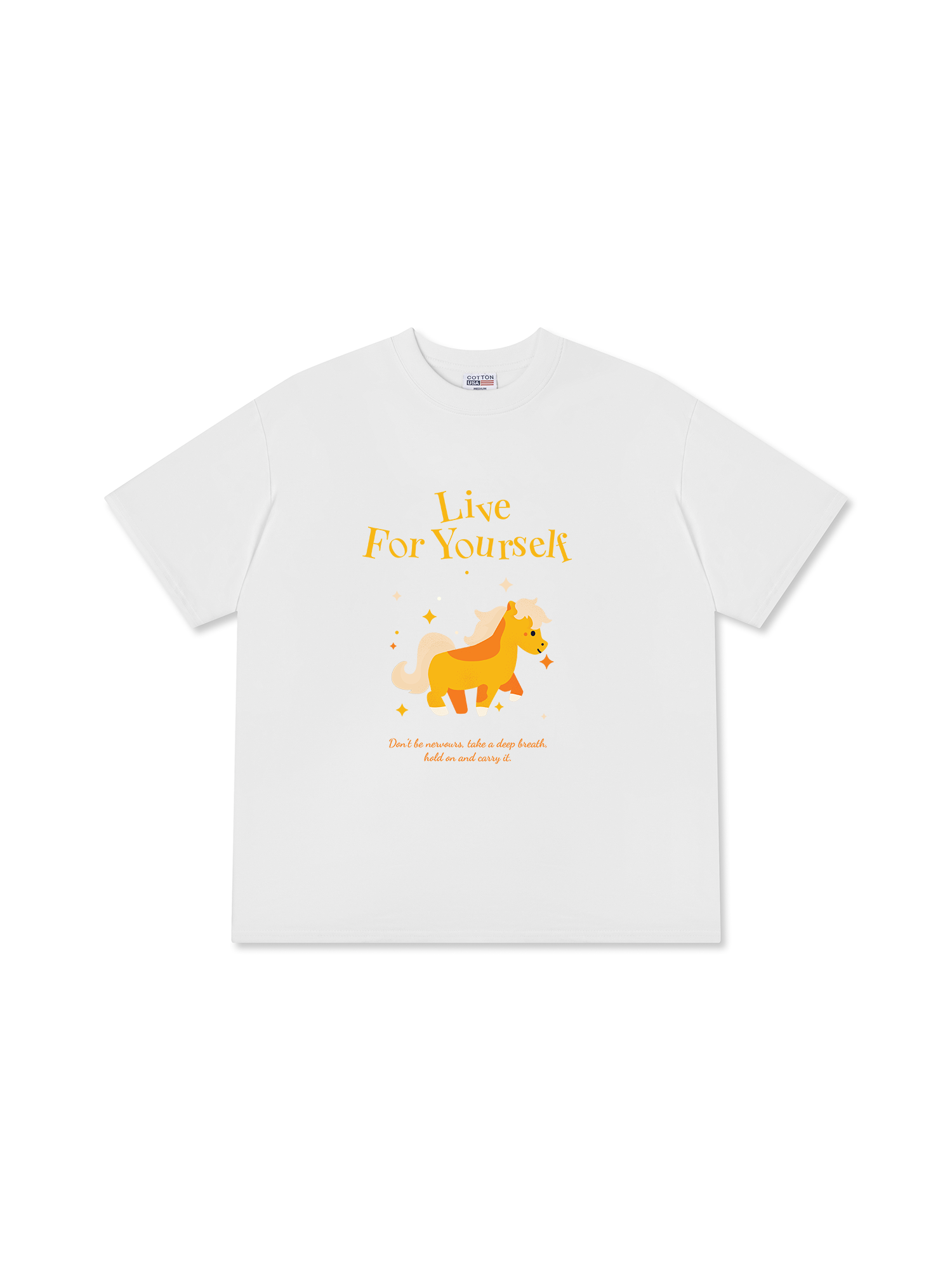 Áo Thun Relaxed Fit Live For Yourself