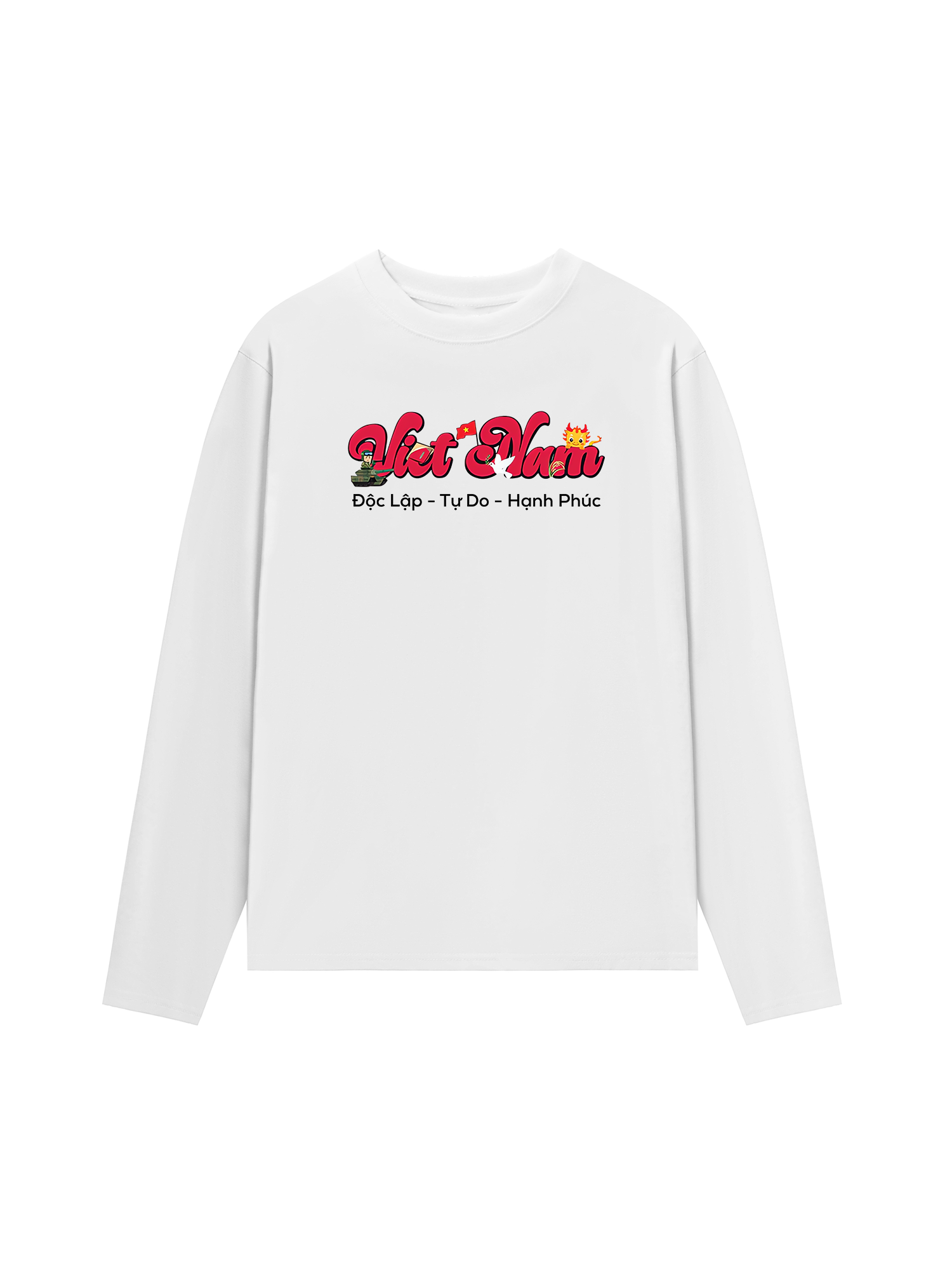 Áo Thun Dài Tay Việt Nam Tự Do