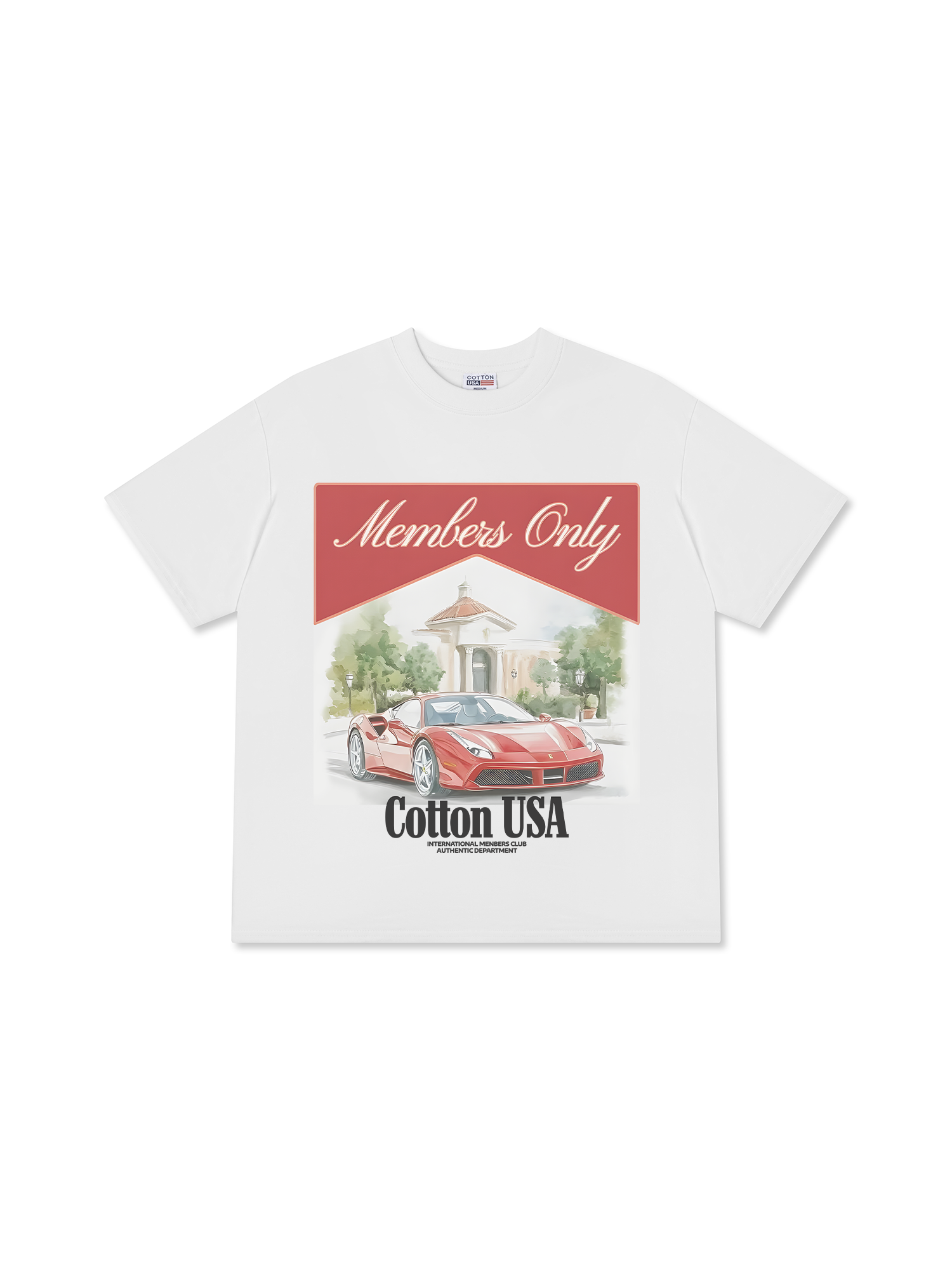 Áo Thun Relaxed Fit Ferrari Members Only