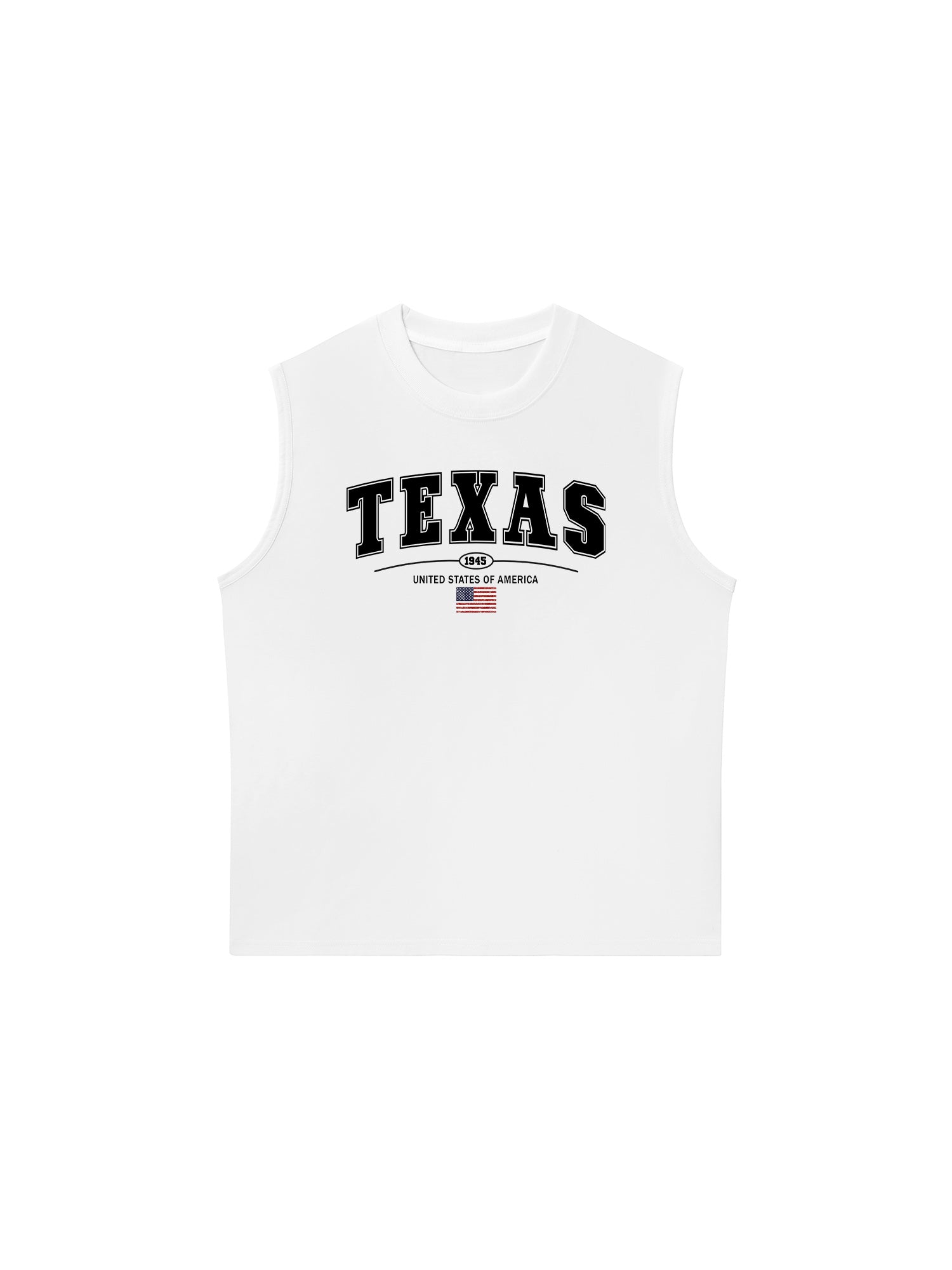 Áo Ba Lỗ Relaxed Fit USA Texas 1945