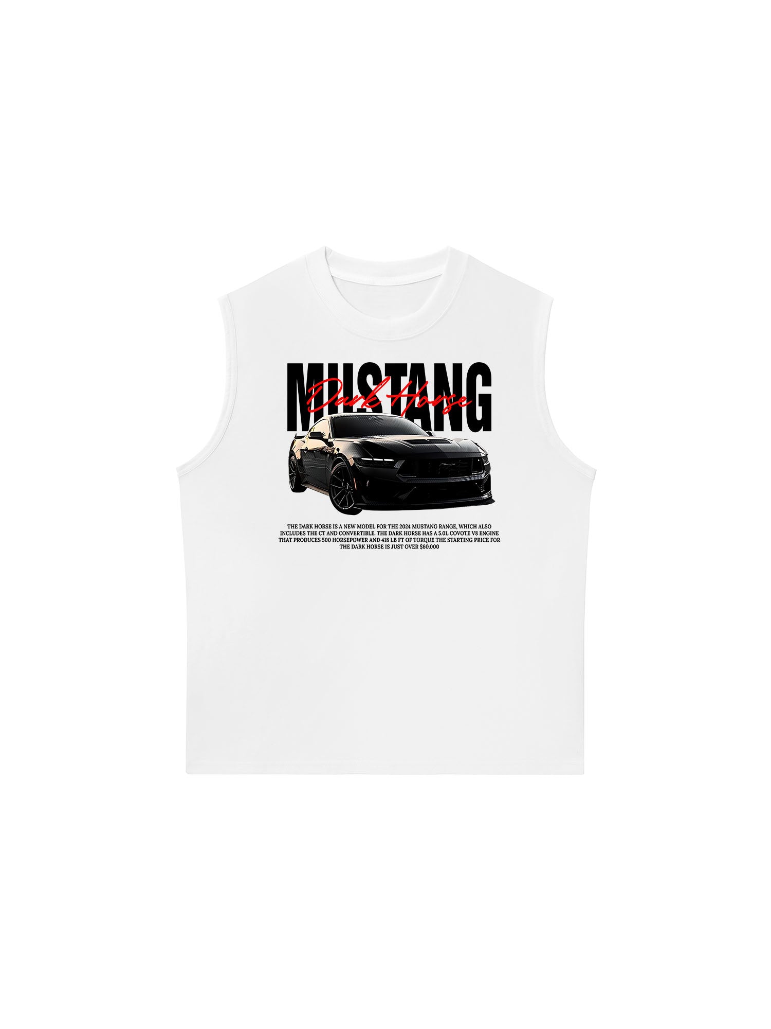 Áo Ba Lỗ Relaxed Fit Ford Mustang Dark Horse
