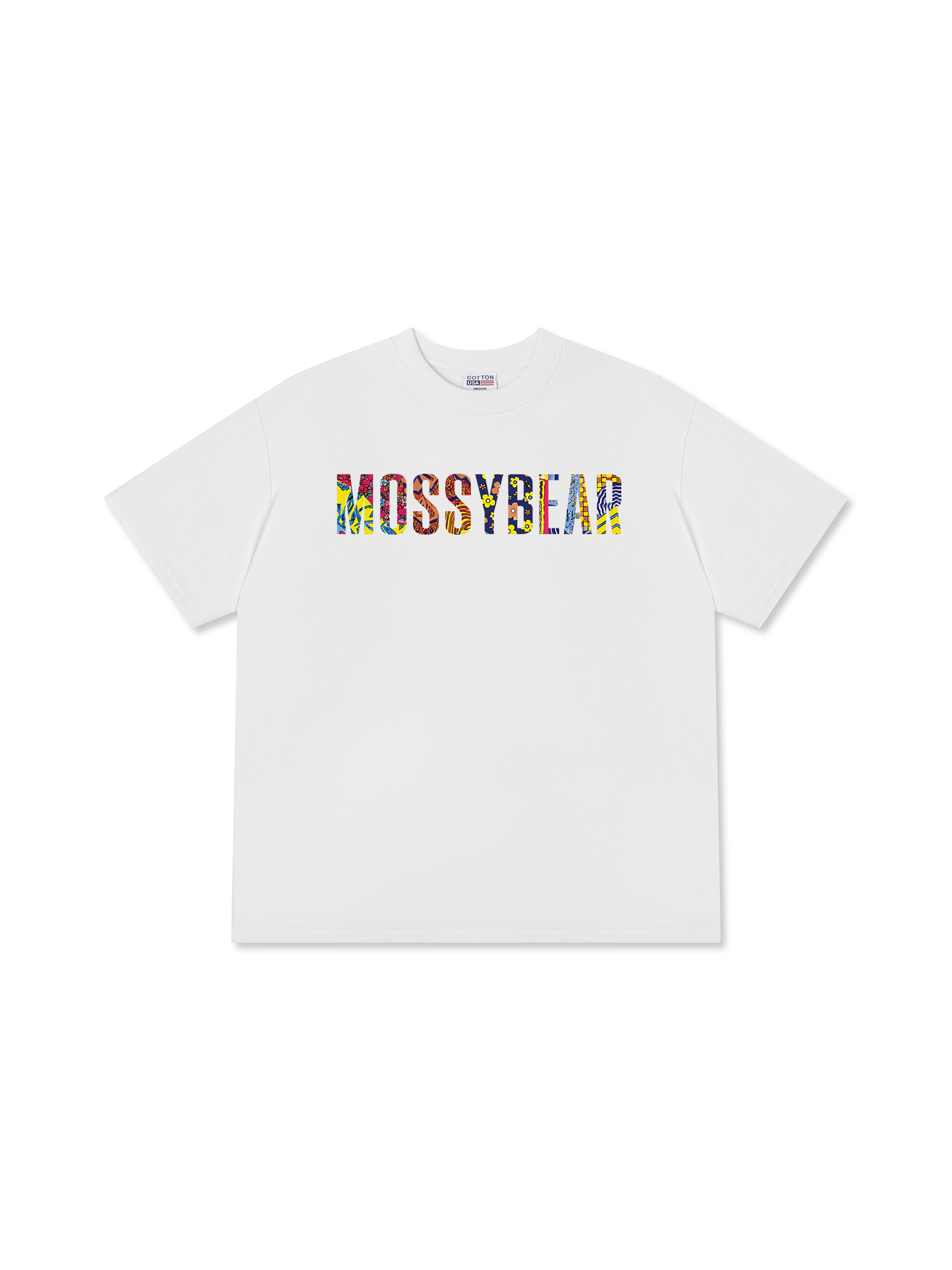 Áo Thun Relaxed Fit Mossy Bear Retro Logo