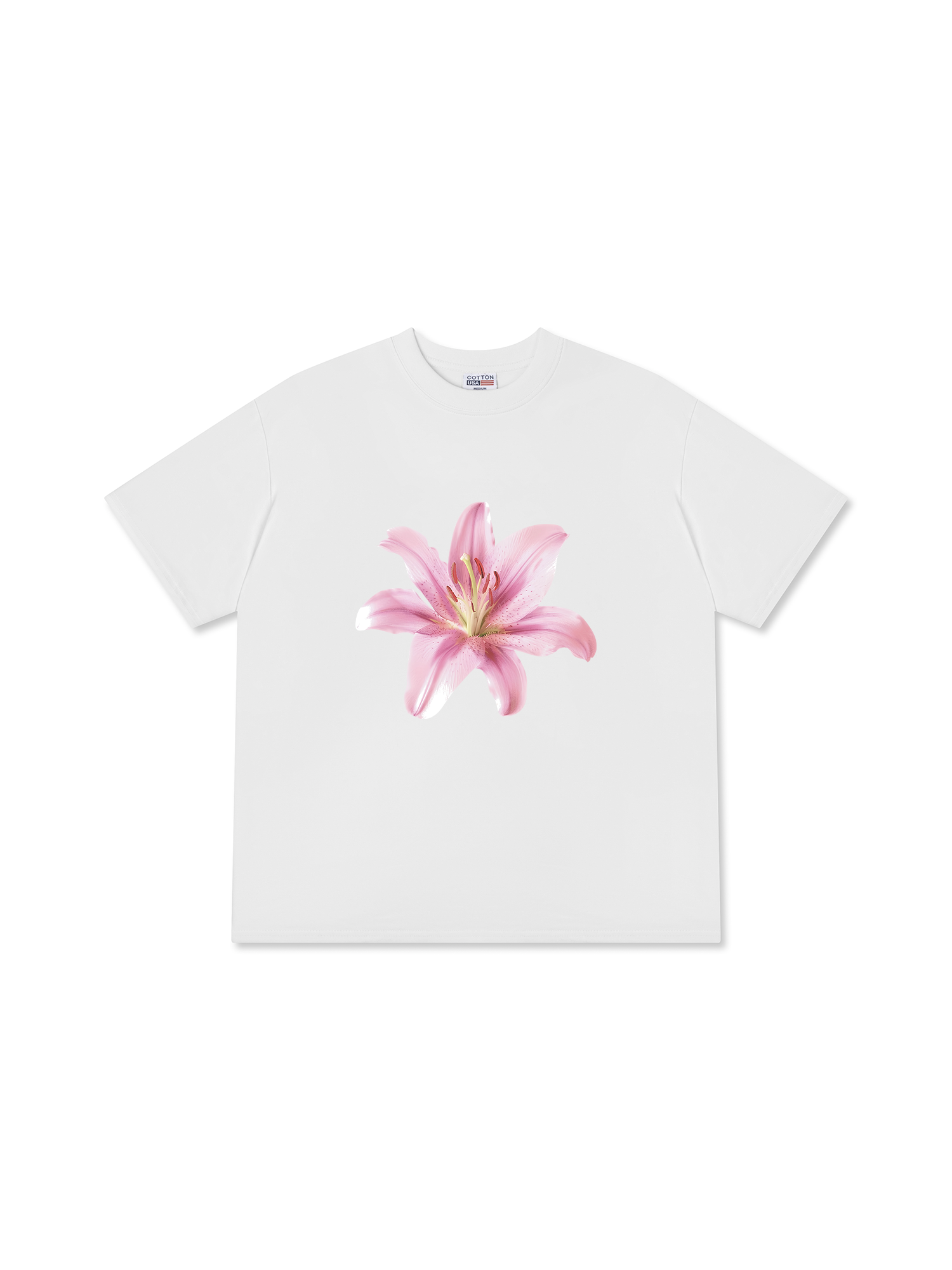 Áo Thun Relaxed Fit Tropical Lily