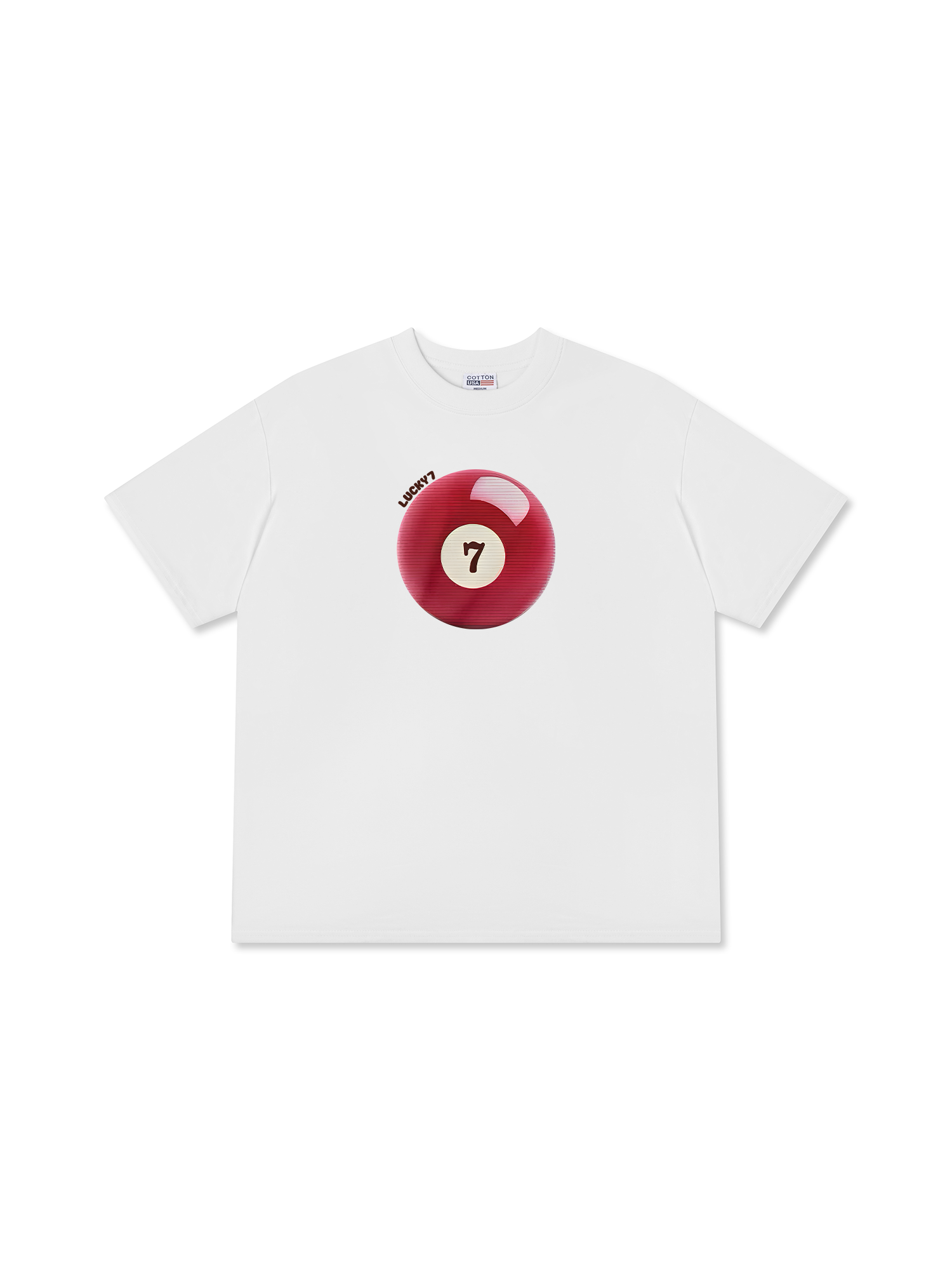 Áo Thun Relaxed Fit Billiards Lucky Seven