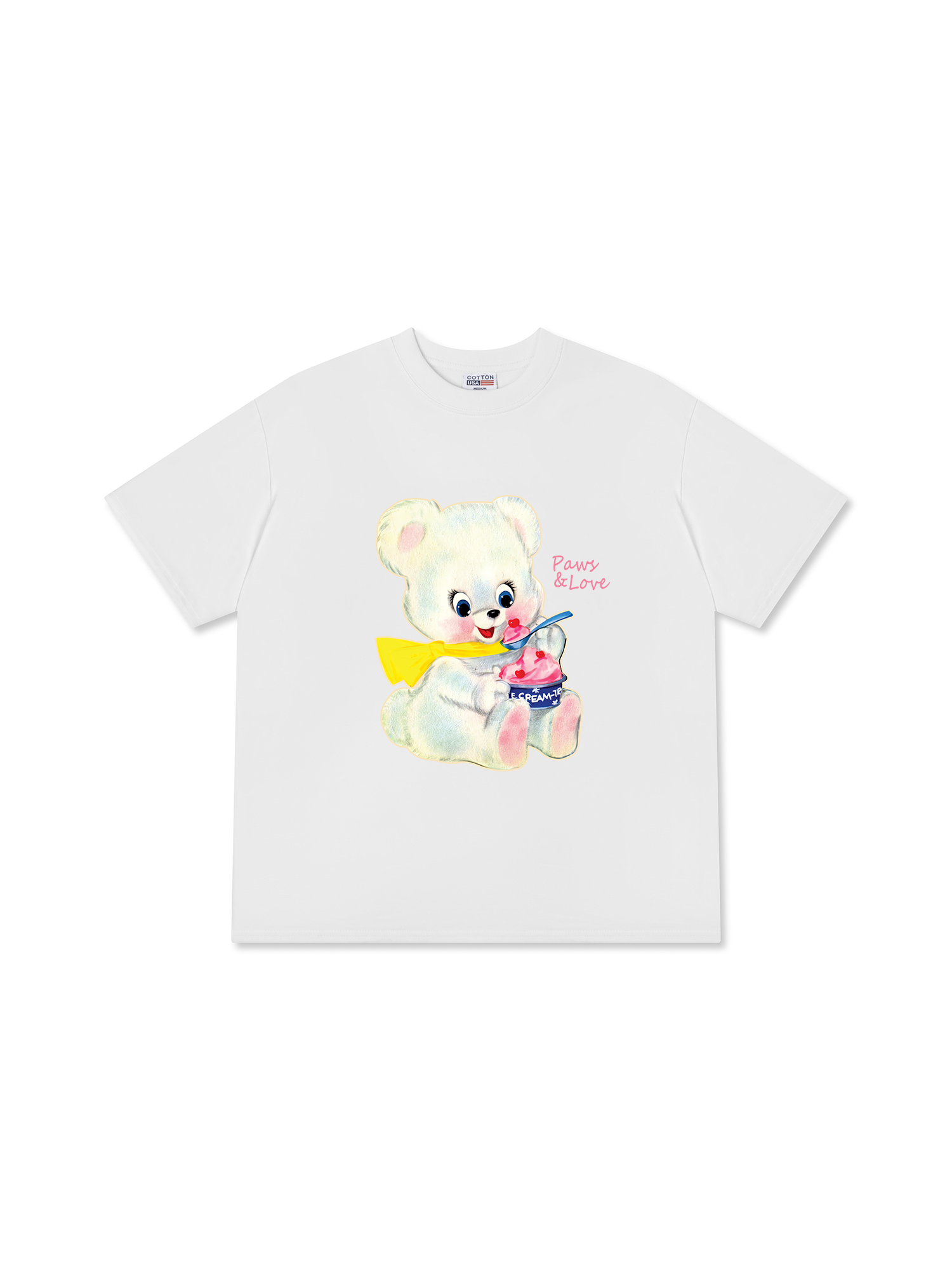 Áo Thun Relaxed Fit Soft Paw Paw Love