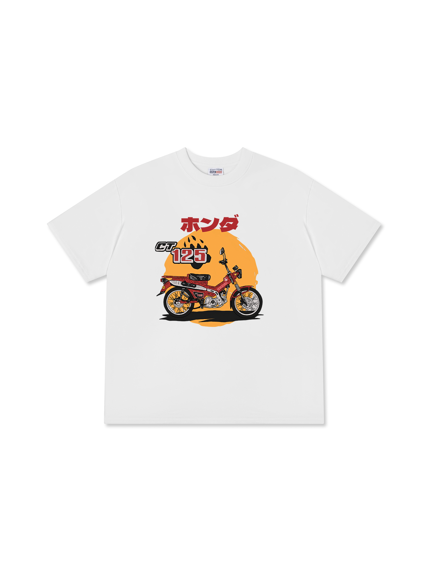 Áo Thun Relaxed Fit Motorbike CT 125