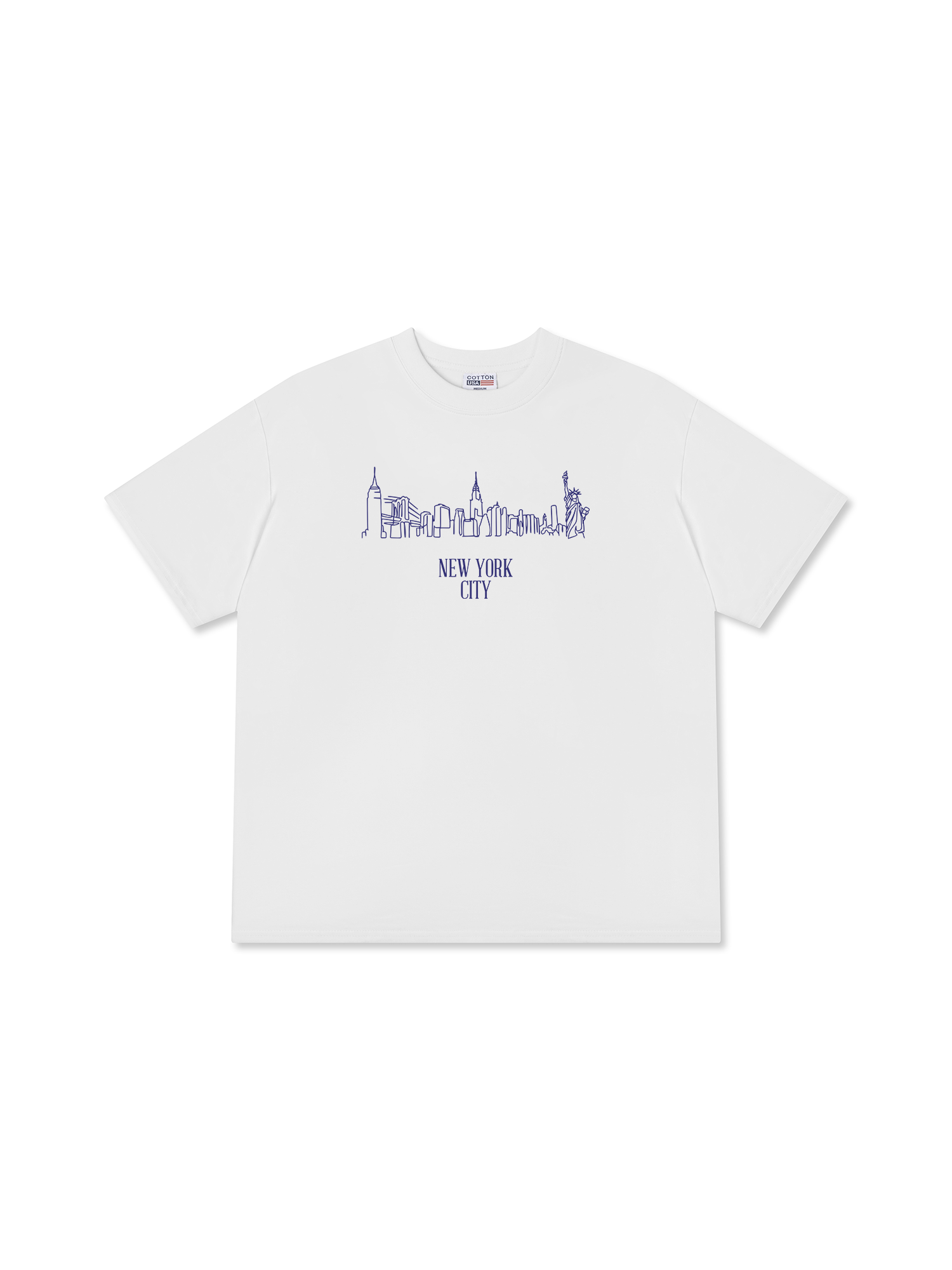 Áo Thun Relaxed Fit New York Minimalist