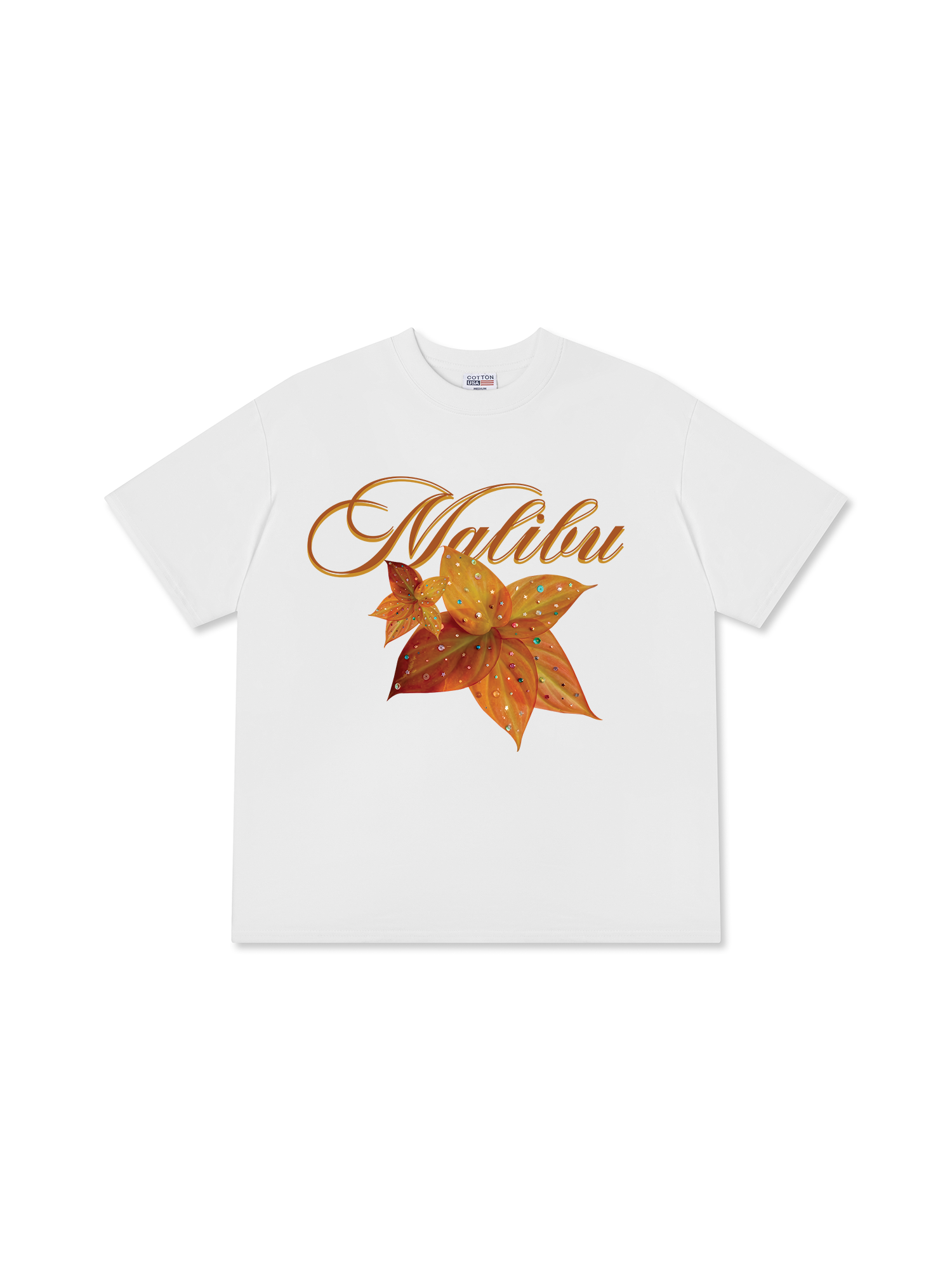 Áo Thun Relaxed Fit Bling Malibu