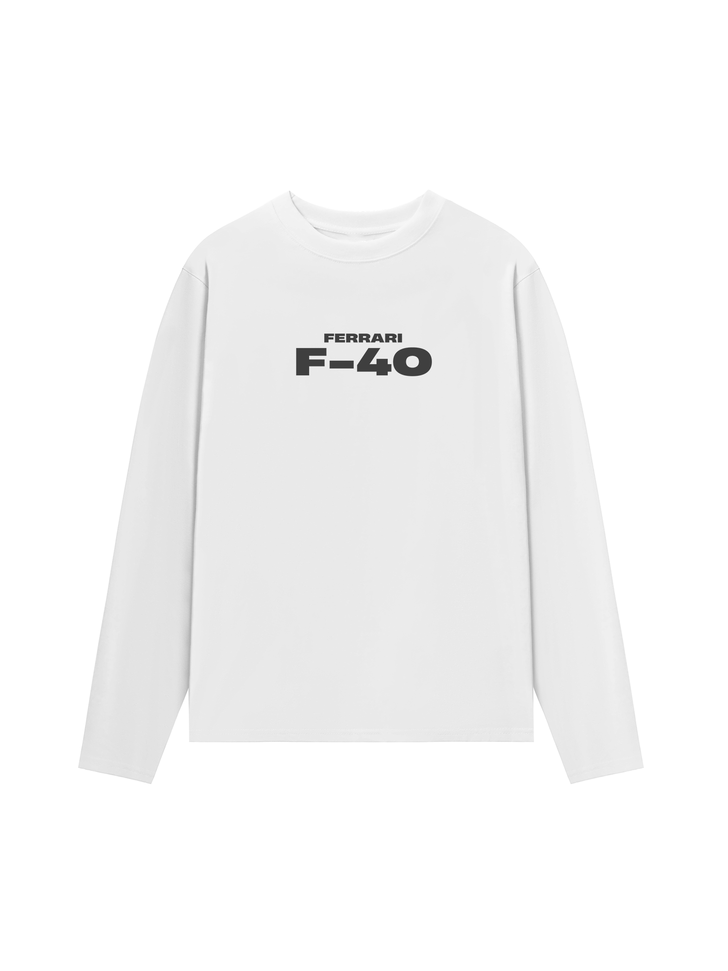 Áo Thun Dài Tay Ferrari F-40 Classic