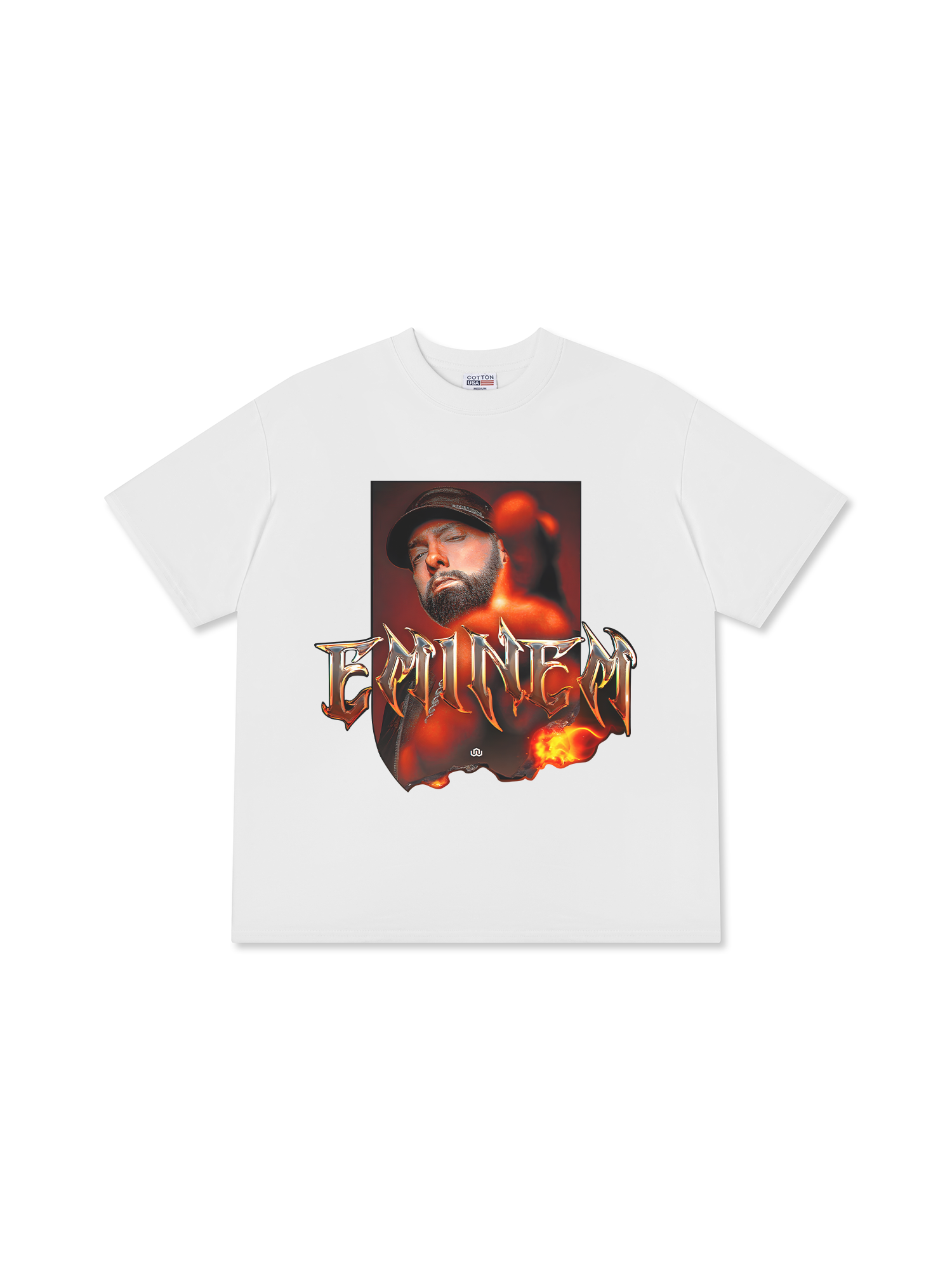 Áo Thun Relaxed Fit Rapper Eminem Inferno