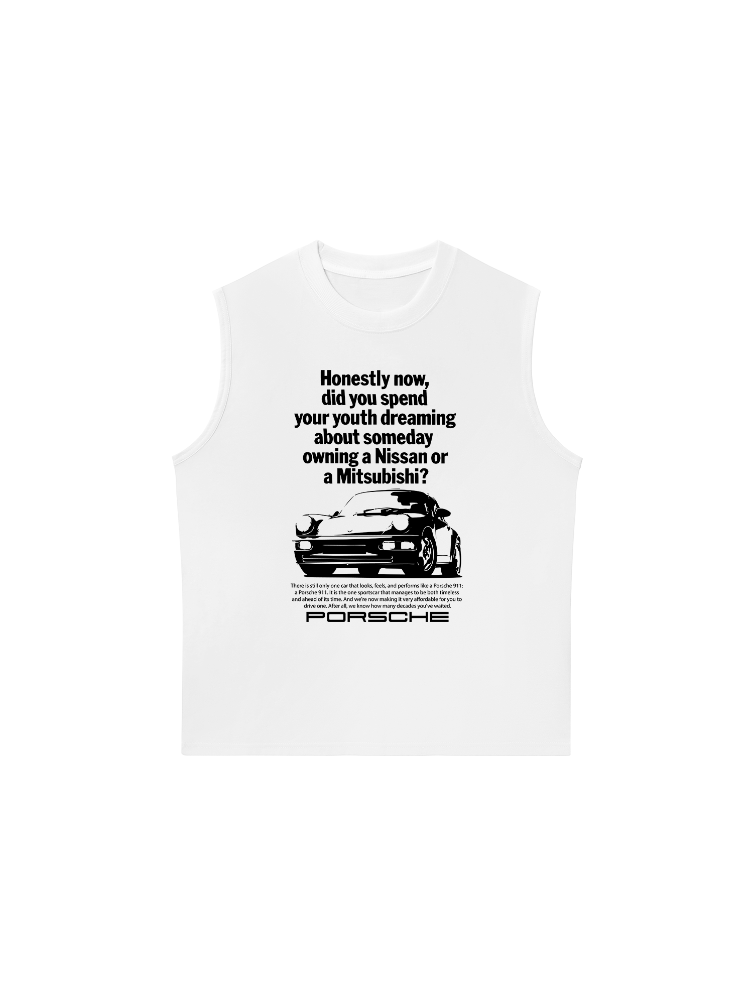 Áo Ba Lỗ Relaxed Fit Porsche Honestly Now