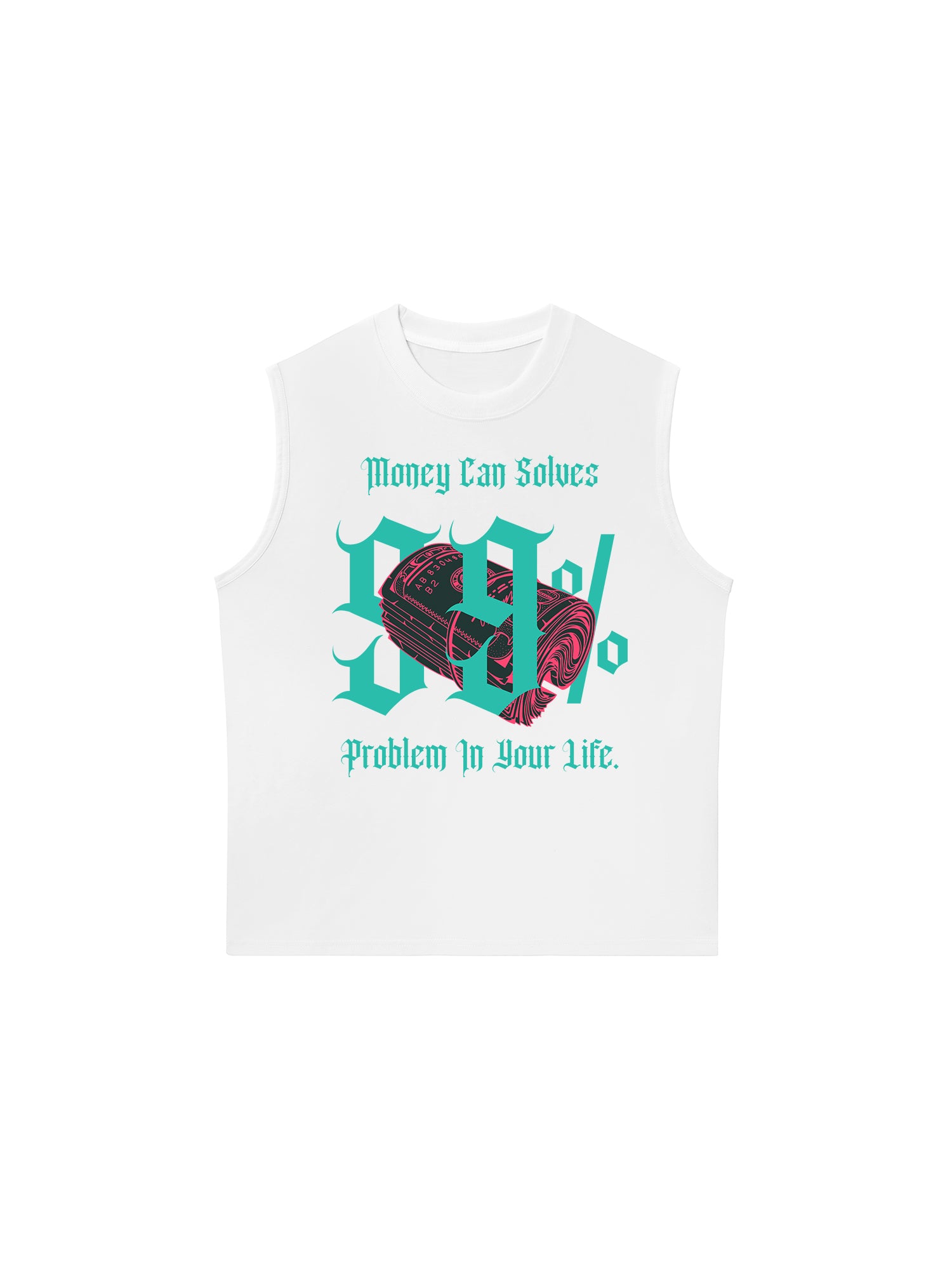 Áo Ba Lỗ Relaxed Fit Money Can Solves