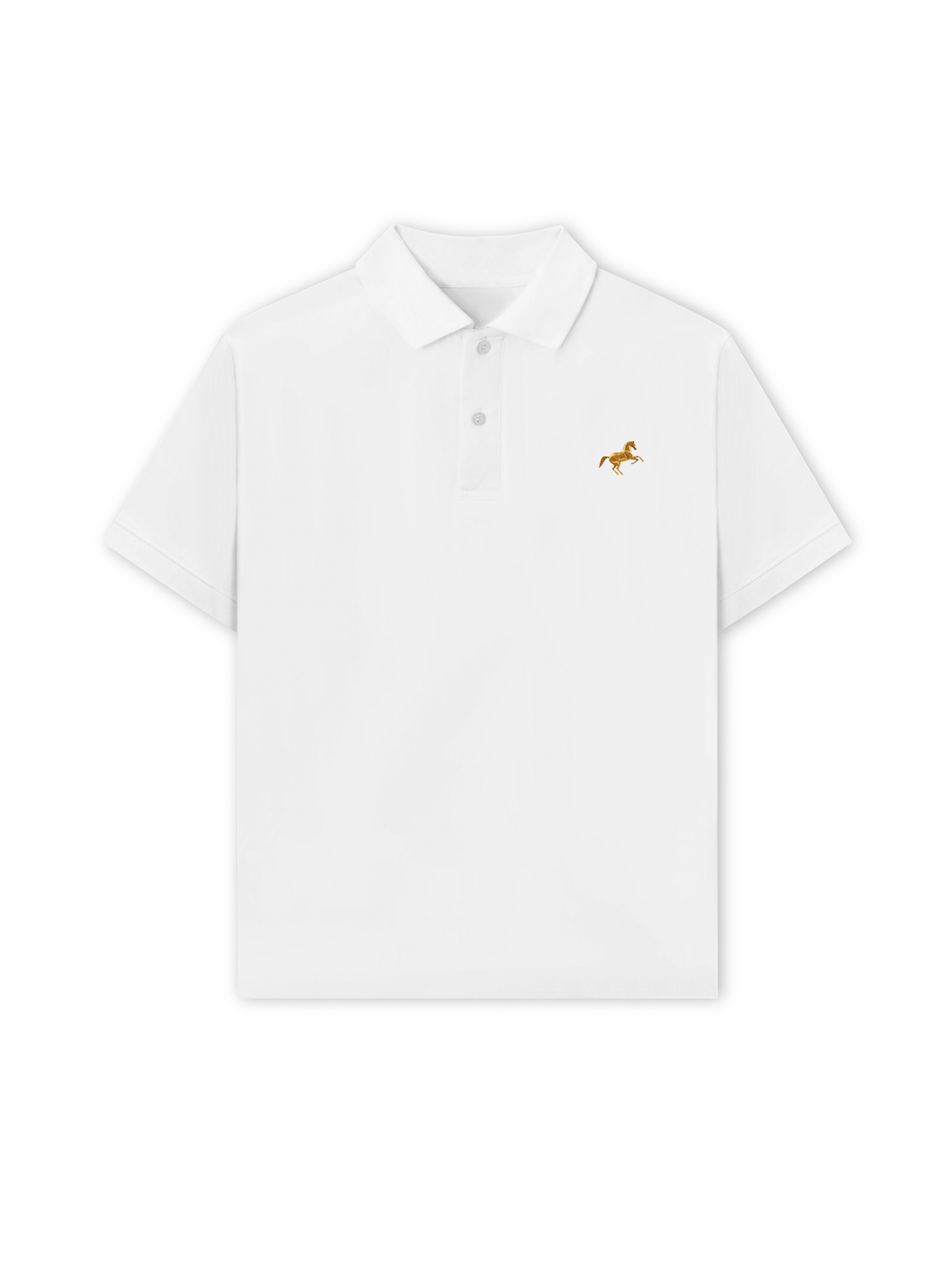 Áo Polo Nữ/ Áo Polo Nam Gold Horse Logo