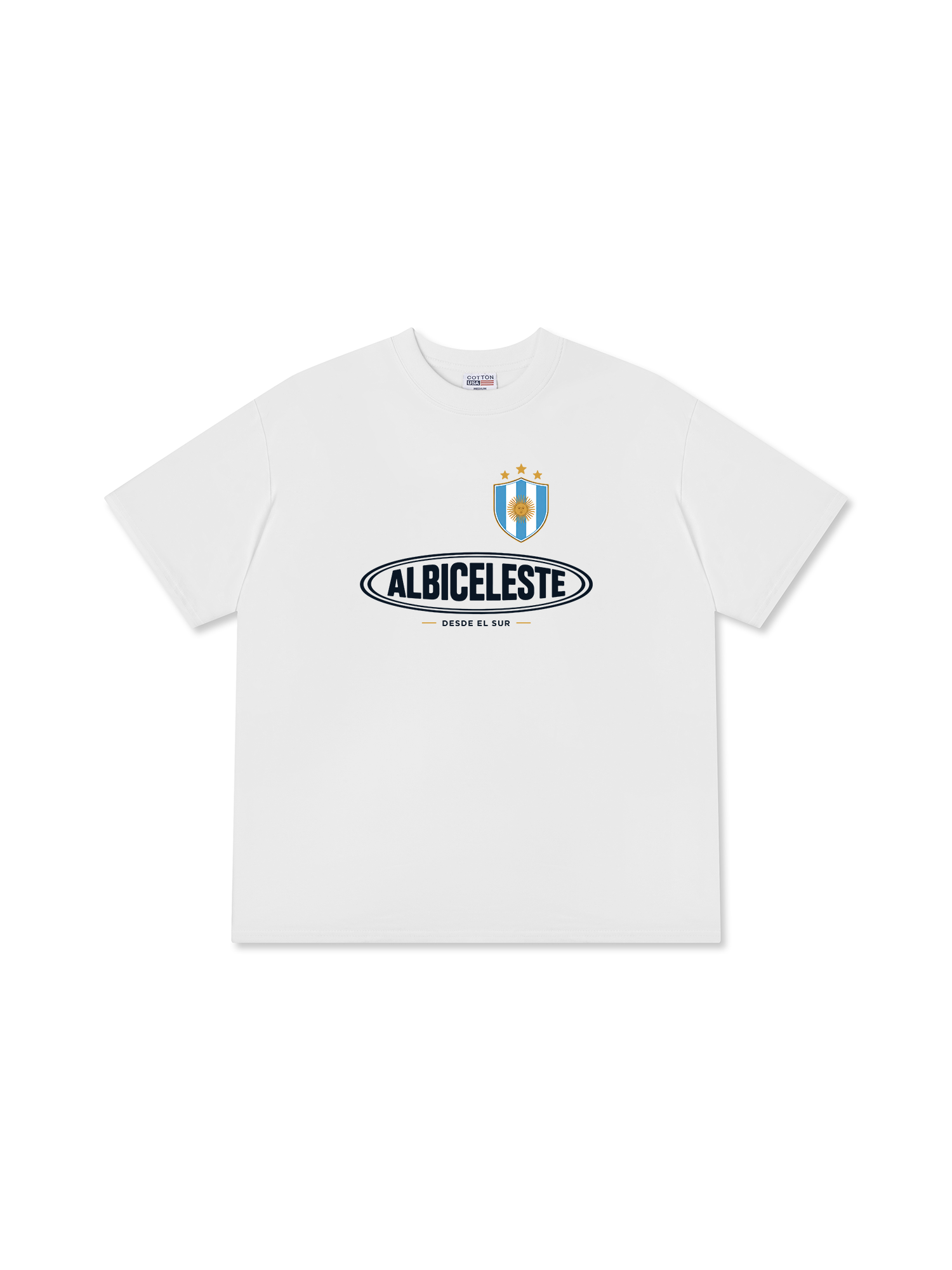 Áo Thun Relaxed Fit Soccer ALBICELESTE